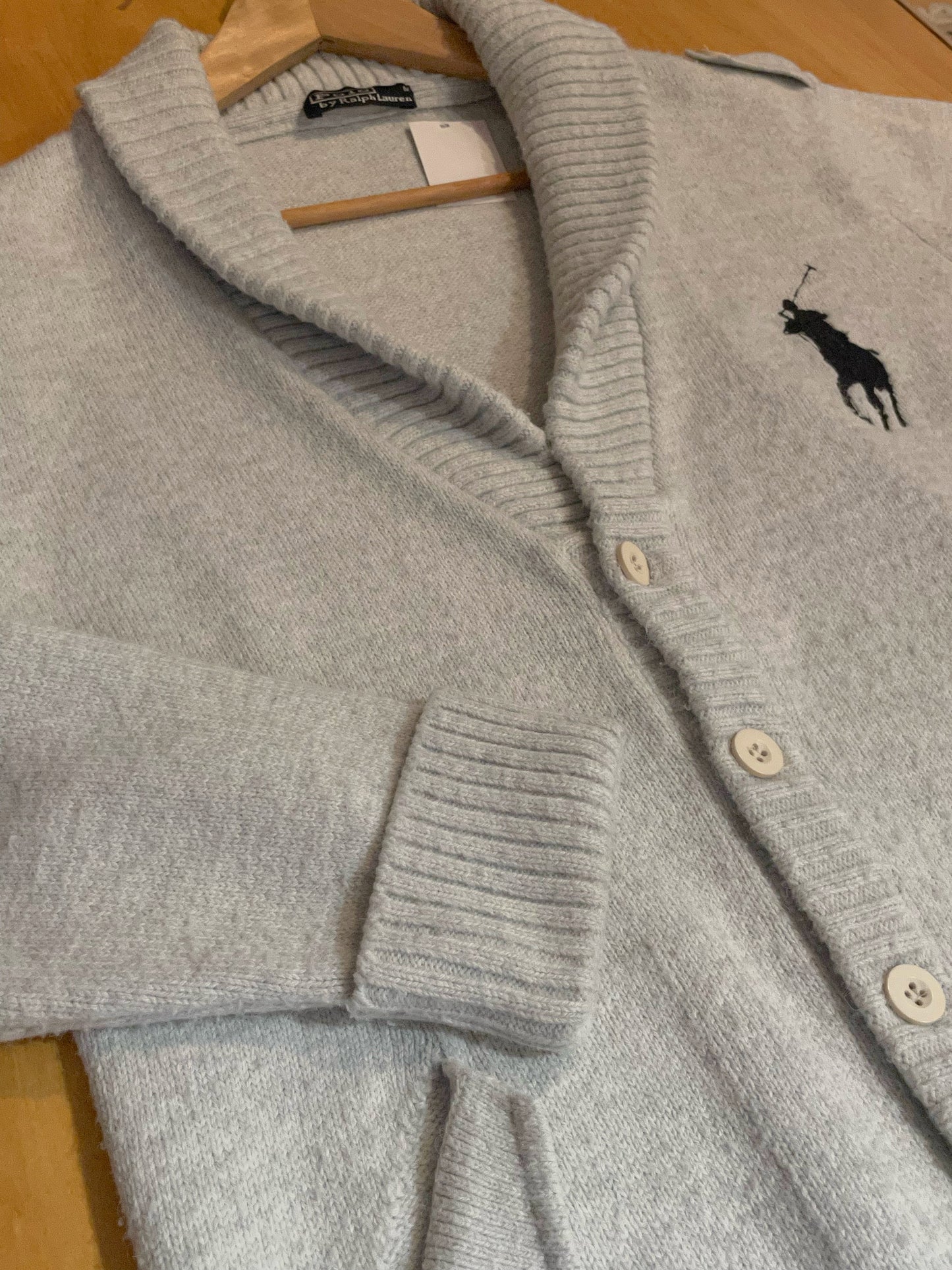 RALPH LAUREN KNIT CARDIGAN JACKET SZ: M