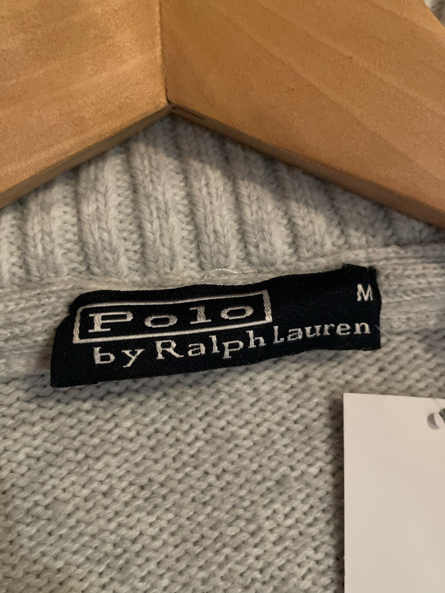 RALPH LAUREN KNIT CARDIGAN JACKET SZ: M