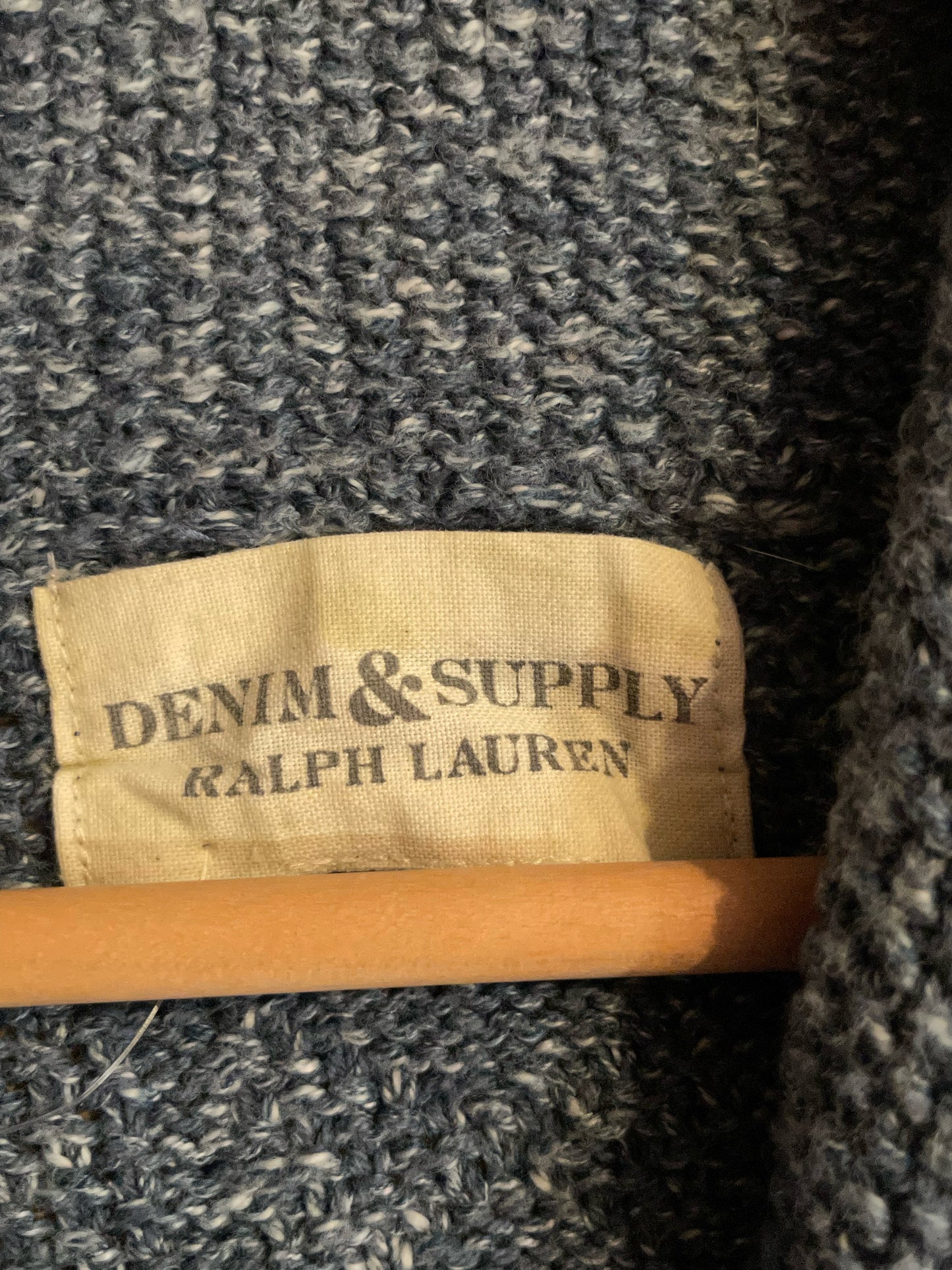 RALPH LAUREN DENIM & SUPPLY KNIT CARDIGAN JACKET  SZ: M