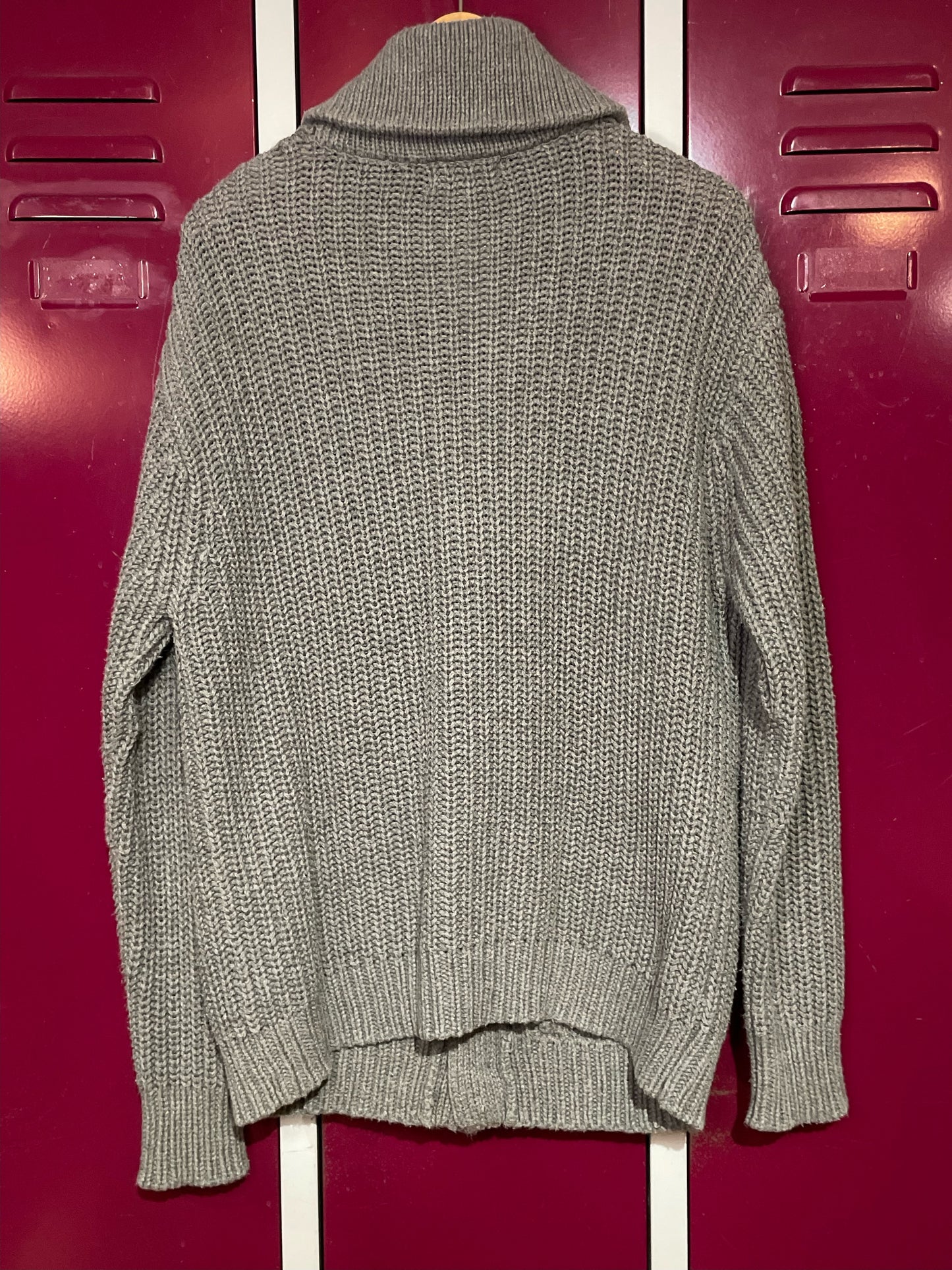 RALPH LAUREN R.L. KNIT CARDIGAN JACKET SZ: M