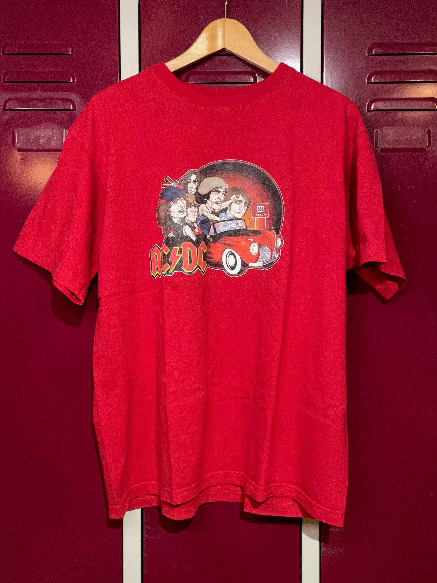 ACDC "666 HELL" T-SHIRT SZ: L