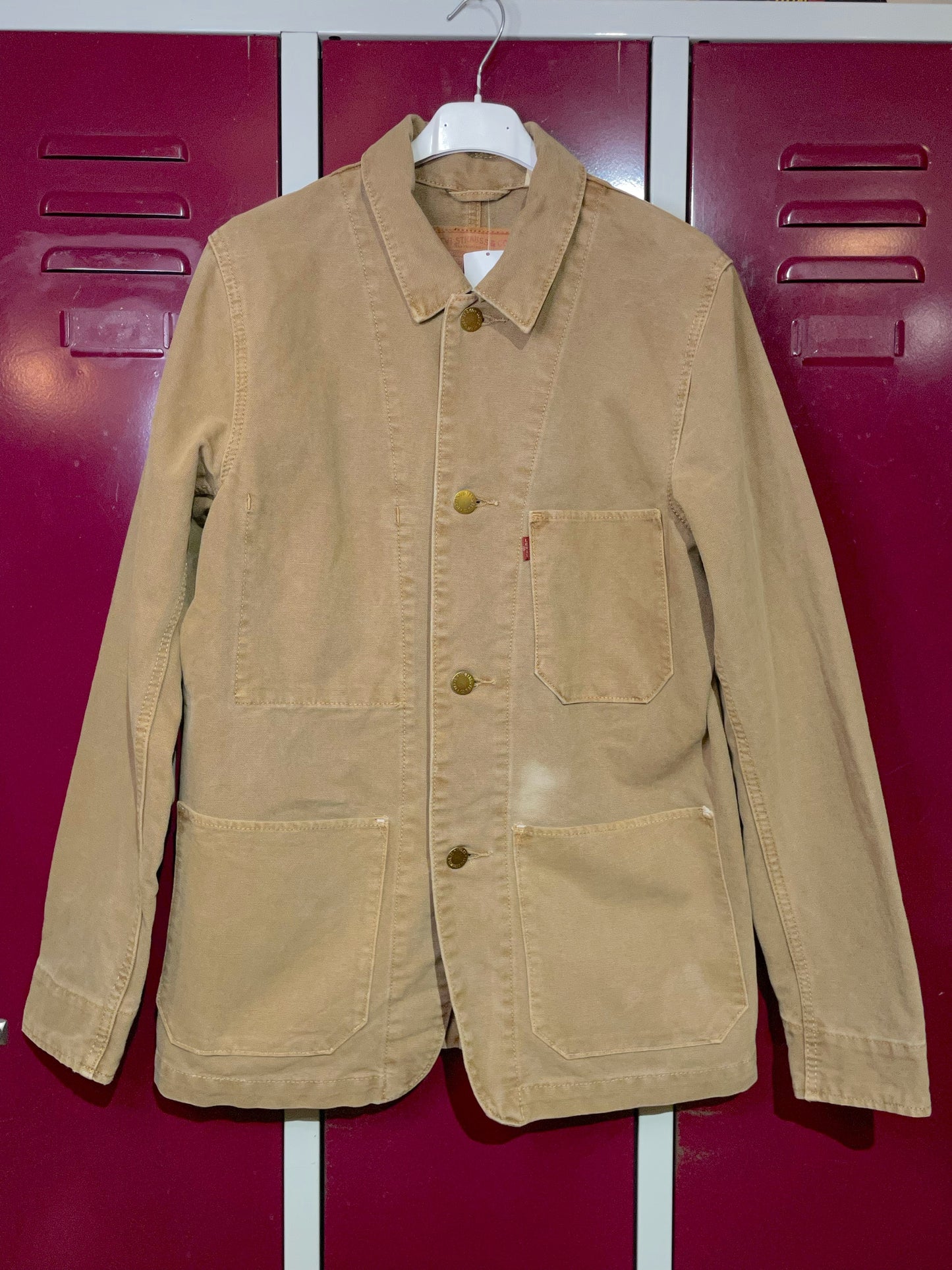 VINTAGE LEVI'S SAHARIAN JACKET SZ: S