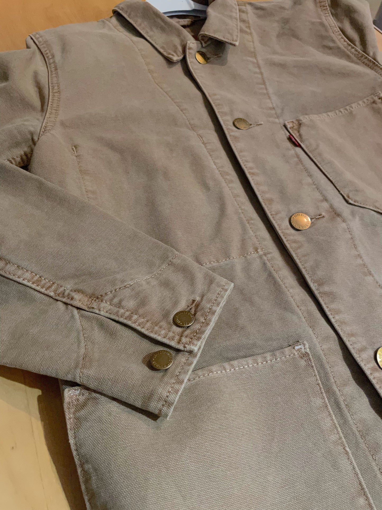 VINTAGE LEVI'S SAHARIAN JACKET SZ: S