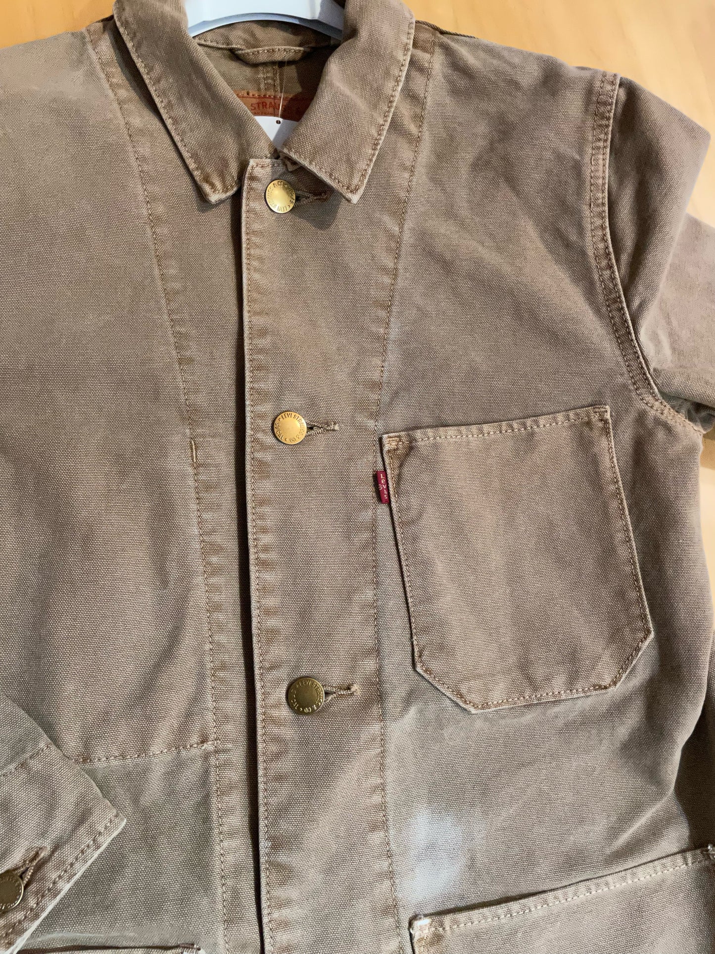 VINTAGE LEVI'S SAHARIAN JACKET SZ: S