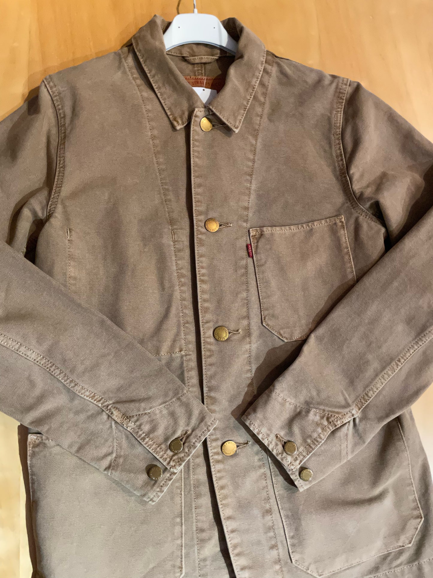 VINTAGE LEVI'S SAHARIAN JACKET SZ: S