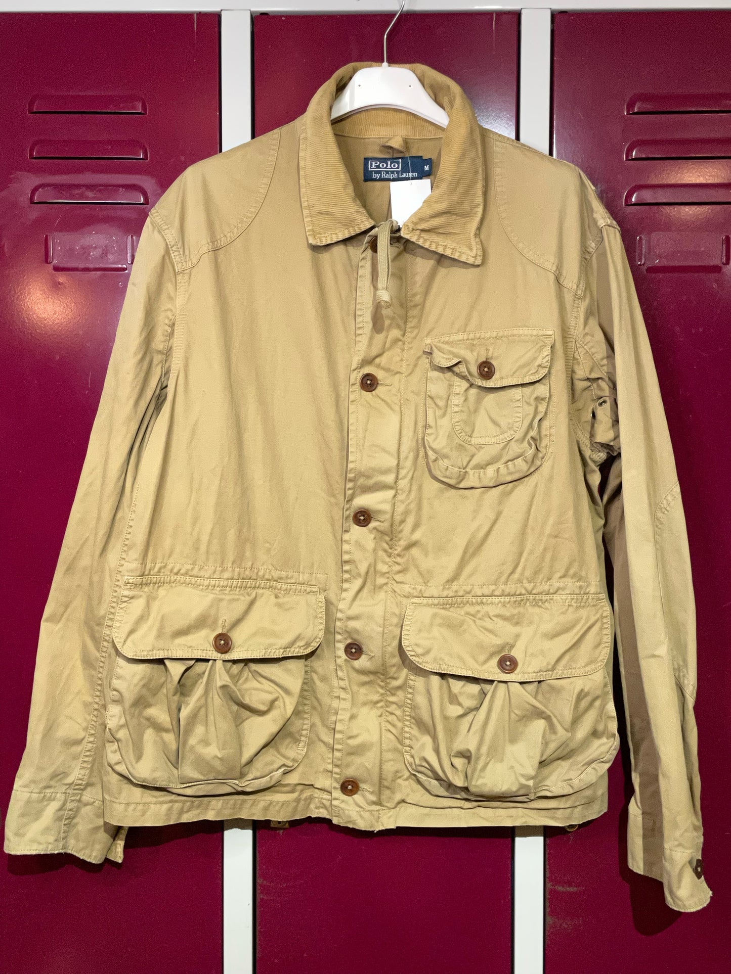 VINTAGE RALPH LAUREN SAHARIAN JACKET SZ: M