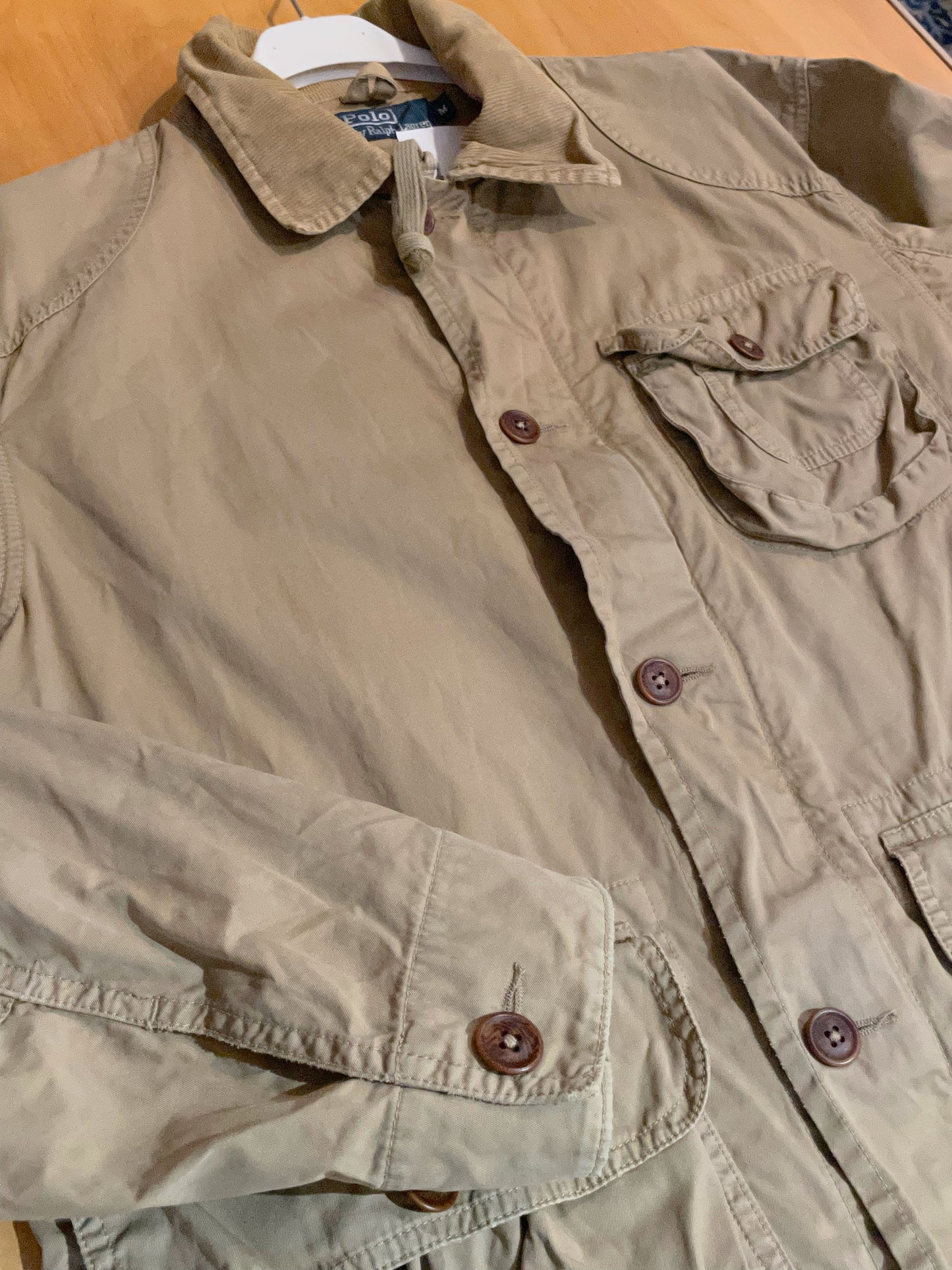 VINTAGE RALPH LAUREN SAHARIAN JACKET SZ: M