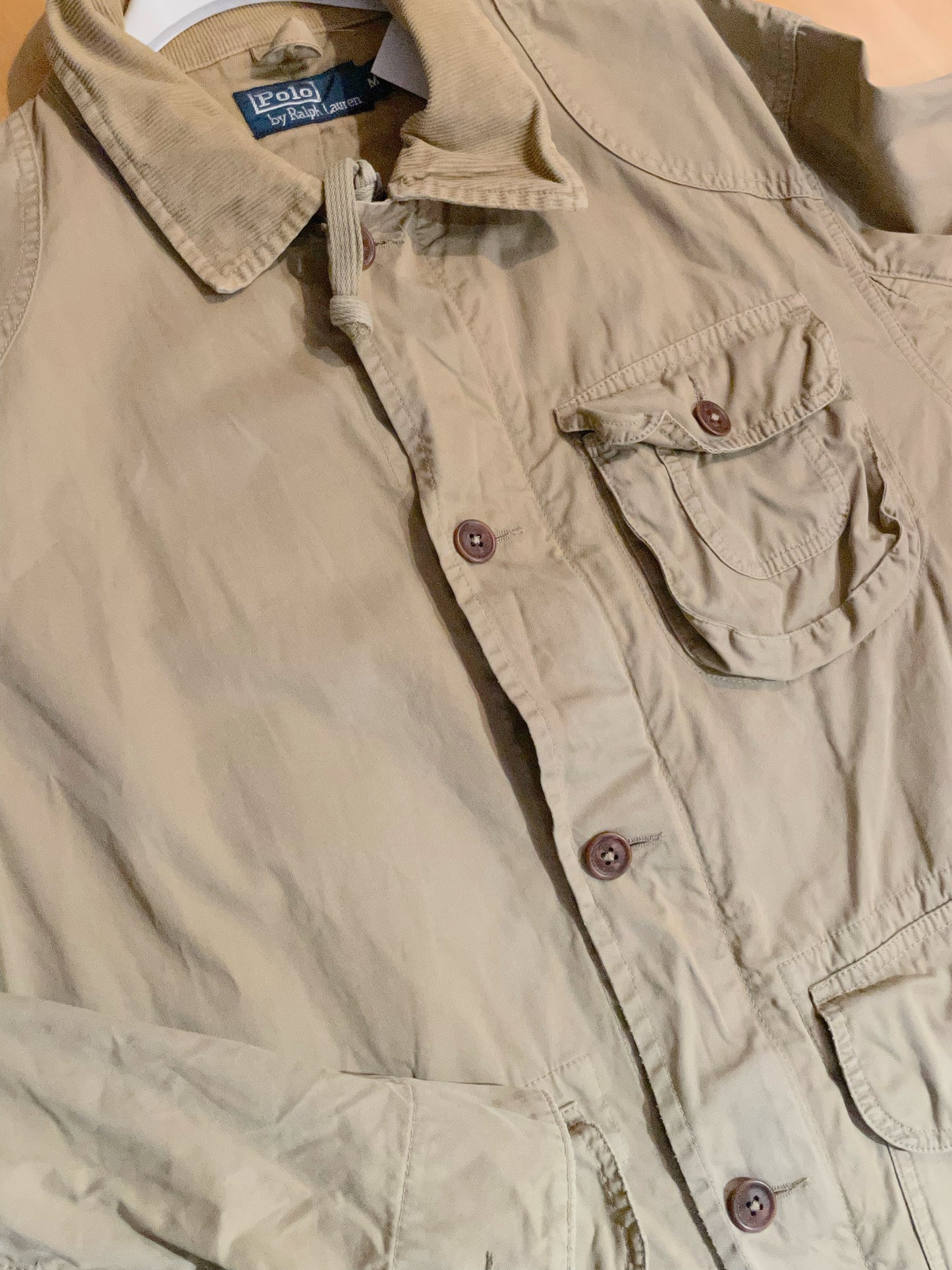 VINTAGE RALPH LAUREN SAHARIAN JACKET SZ: M