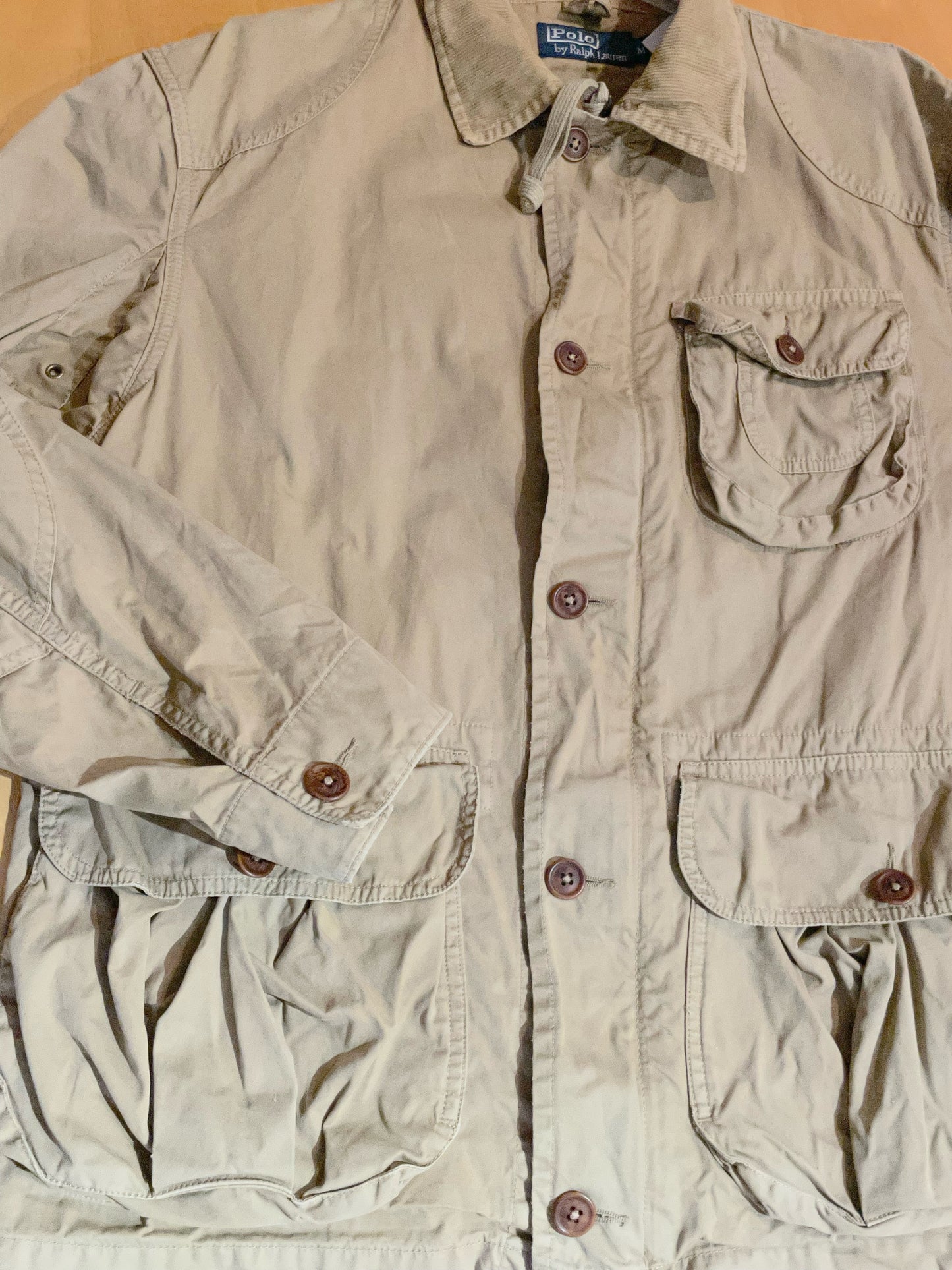VINTAGE RALPH LAUREN SAHARIAN JACKET SZ: M