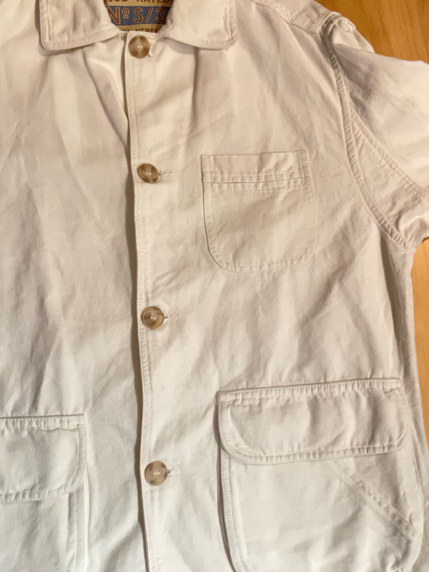 VINTAGE JOB-RATED SAHARIAN SHIRT JACKET SZ: M