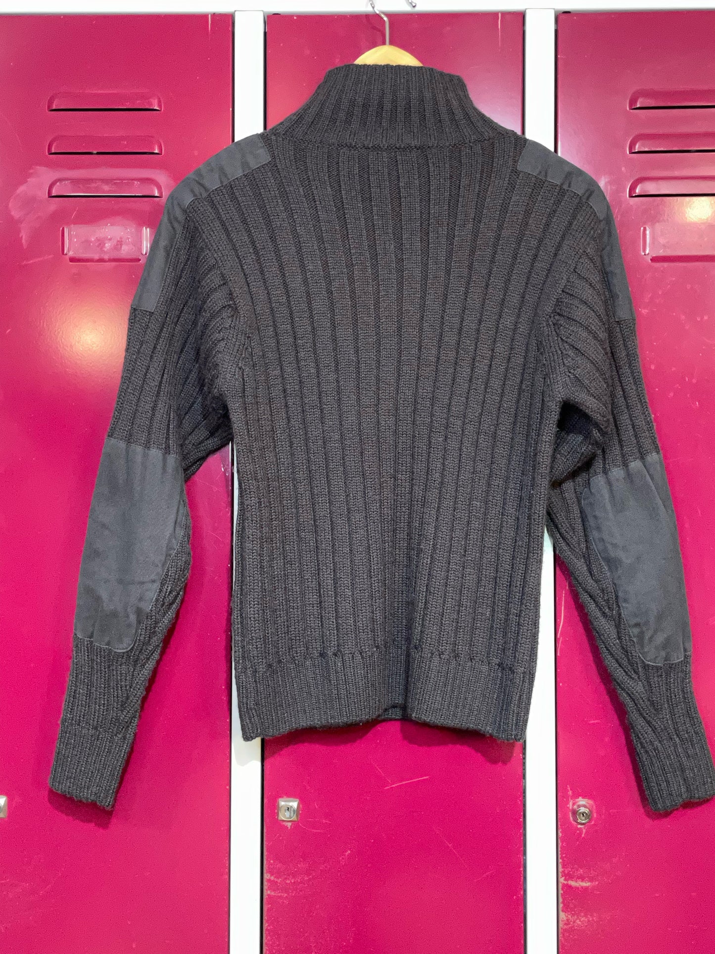 "WOMEN" VINTAGE HELLY HANSEN HIGH NECK WORK PULLOVER SZ: S