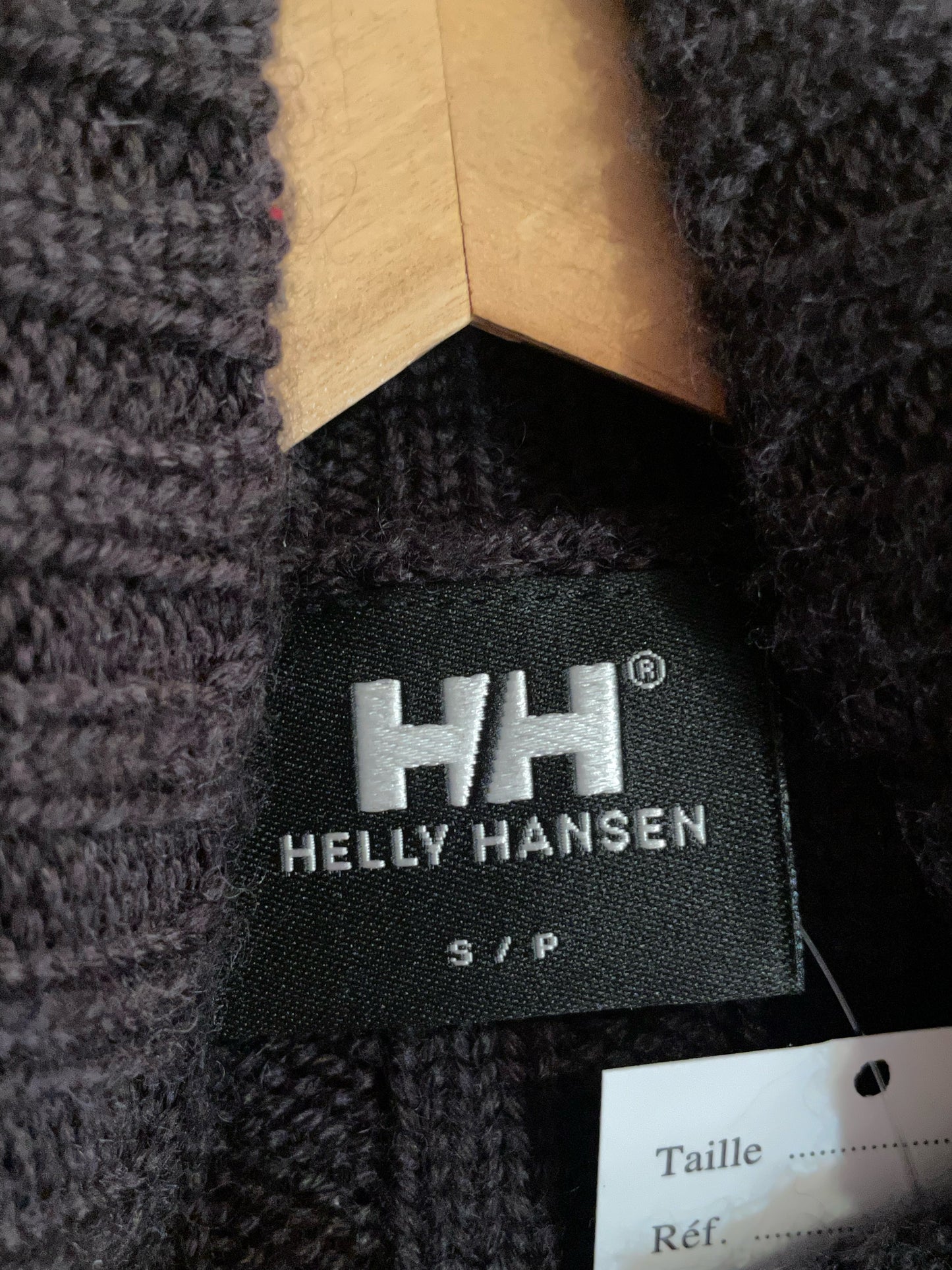 "WOMEN" VINTAGE HELLY HANSEN HIGH NECK WORK PULLOVER SZ: S
