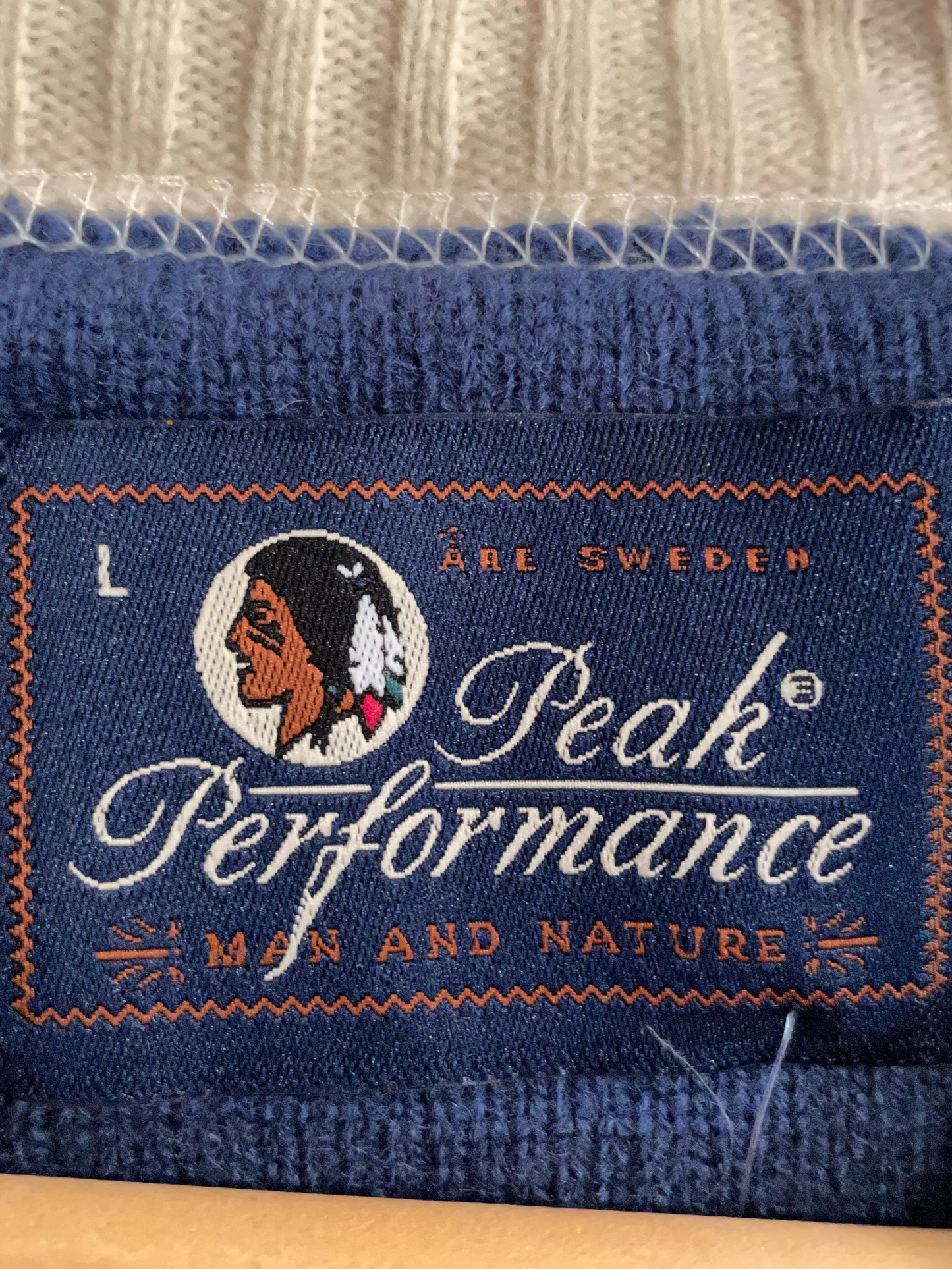 VINTAGE PEAK PERFORMANCE PULLOVER SZ: L