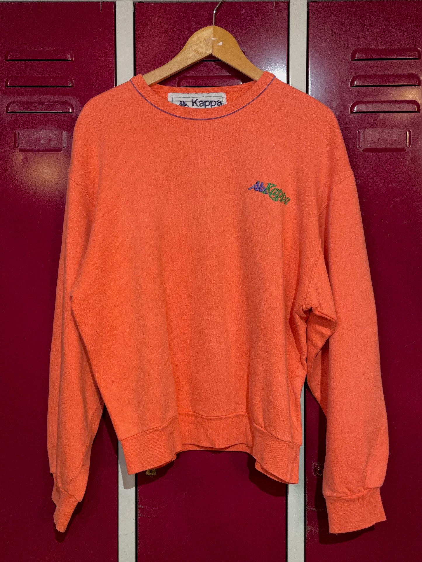 VINTAGE 90s KAPPA MADE IN ITALY CREWNECK SWEATSHIRT SZ: M