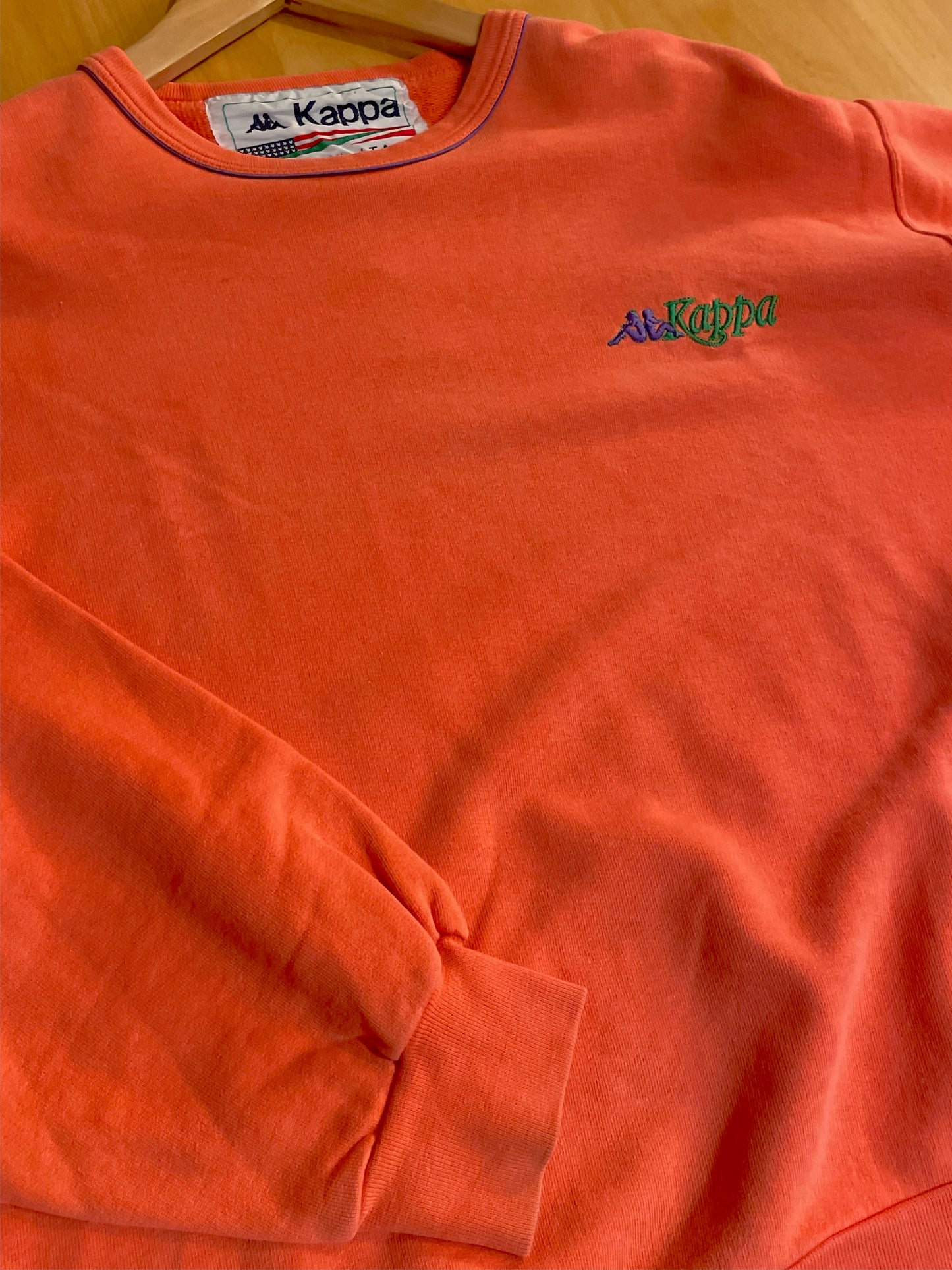 VINTAGE 90s KAPPA MADE IN ITALY CREWNECK SWEATSHIRT SZ: M