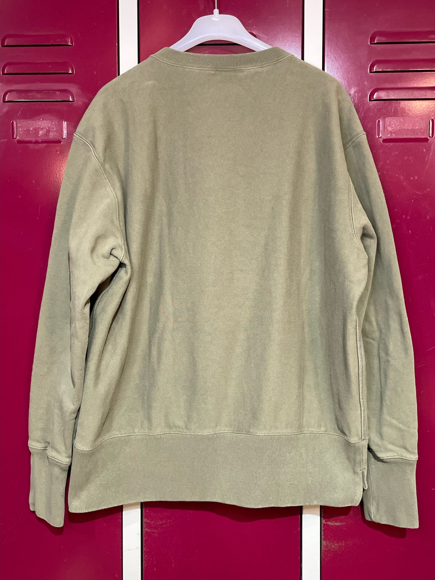 CHAMPION Kangaroo-pocket CREWNECK SWEATSHIRT SZ: M