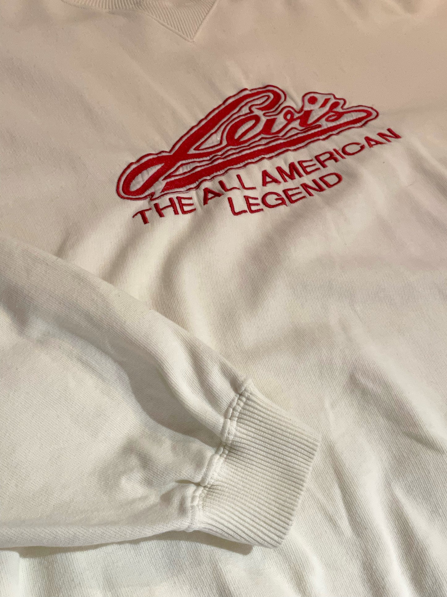 VINTAGE LEVI'S "THE ALL AMERICAN LEGEND" CREWNECK SWEATSHIRT SZ: L