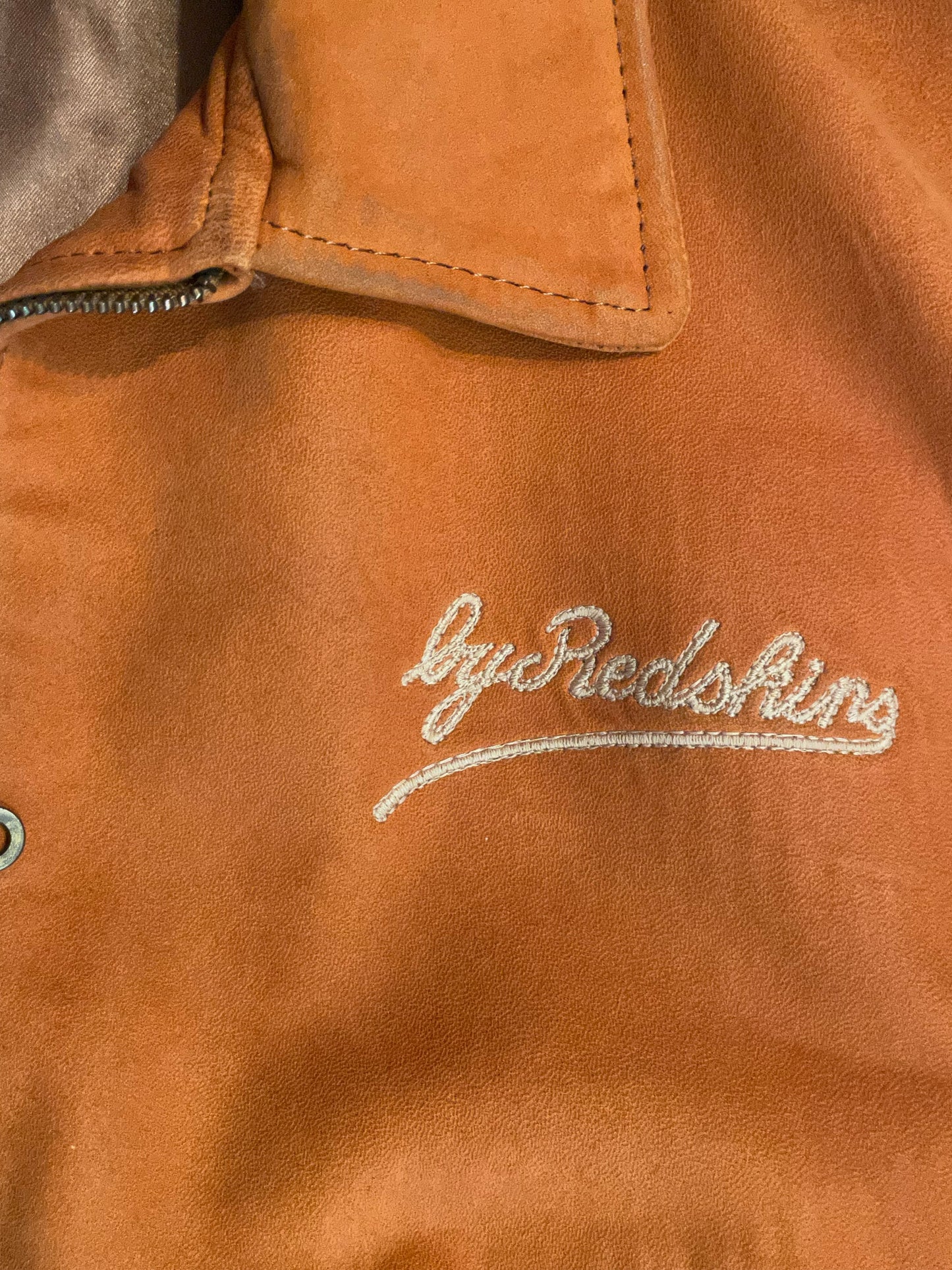 REDSKINS TYPE B-32 SUEDEOR LEATHER JACKET SZ: XL