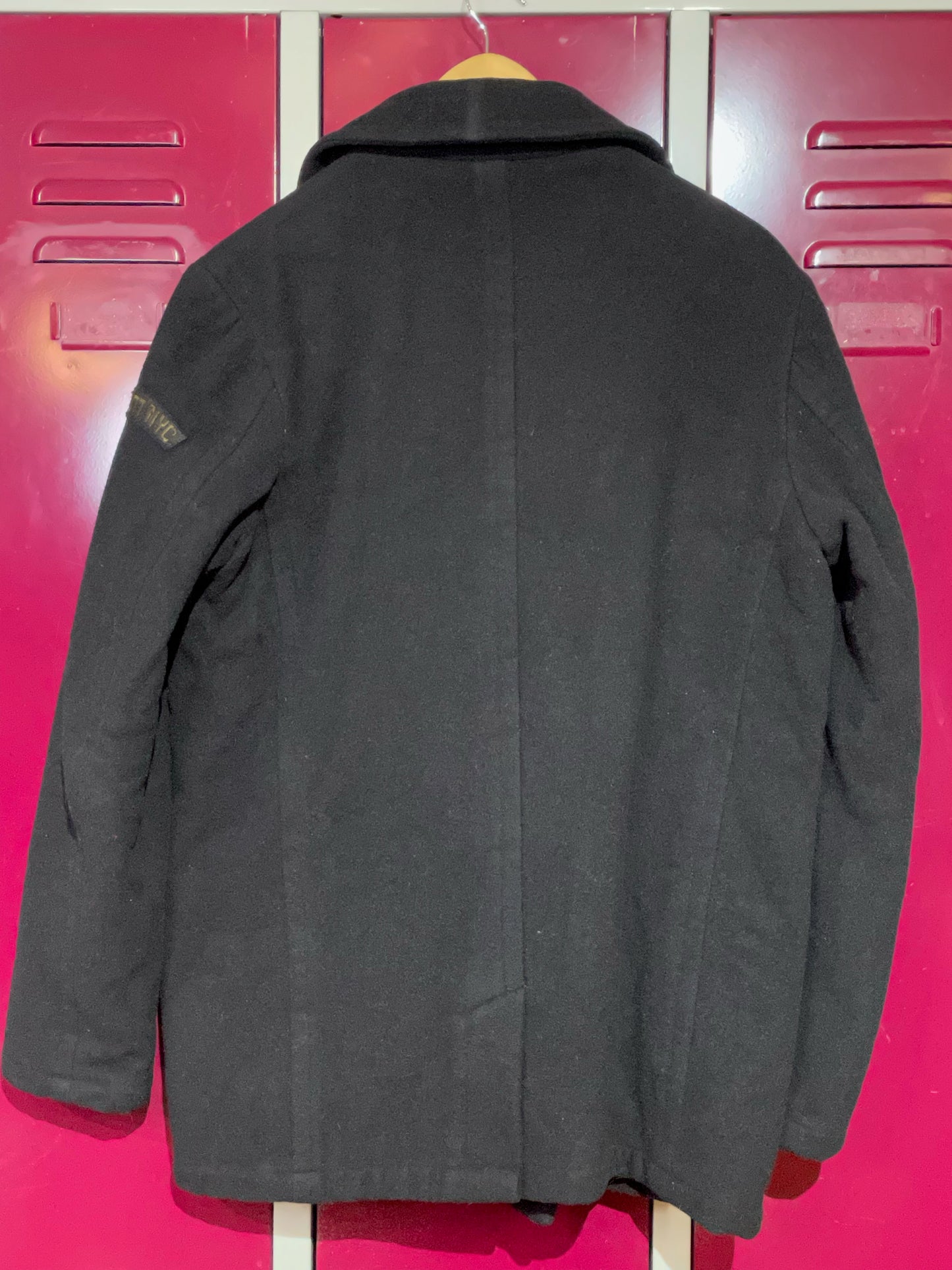 SCHOTT NYC WOOL CABAN JACKET SZ: M