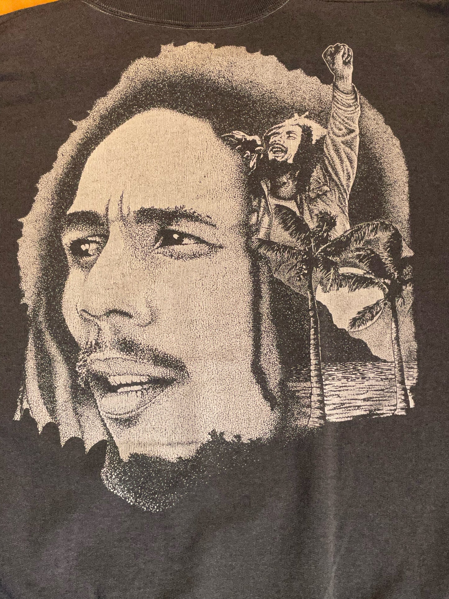 BOB MARLEY SMILE JAMAICA 90s VINTAGE CREWNECK SWEATSHIRT  SZ: L