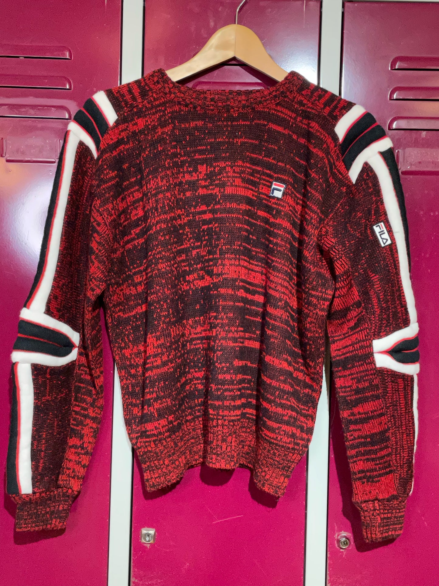 WOMEN FILA SPORT VINTAGE PULLOVER SZ: M