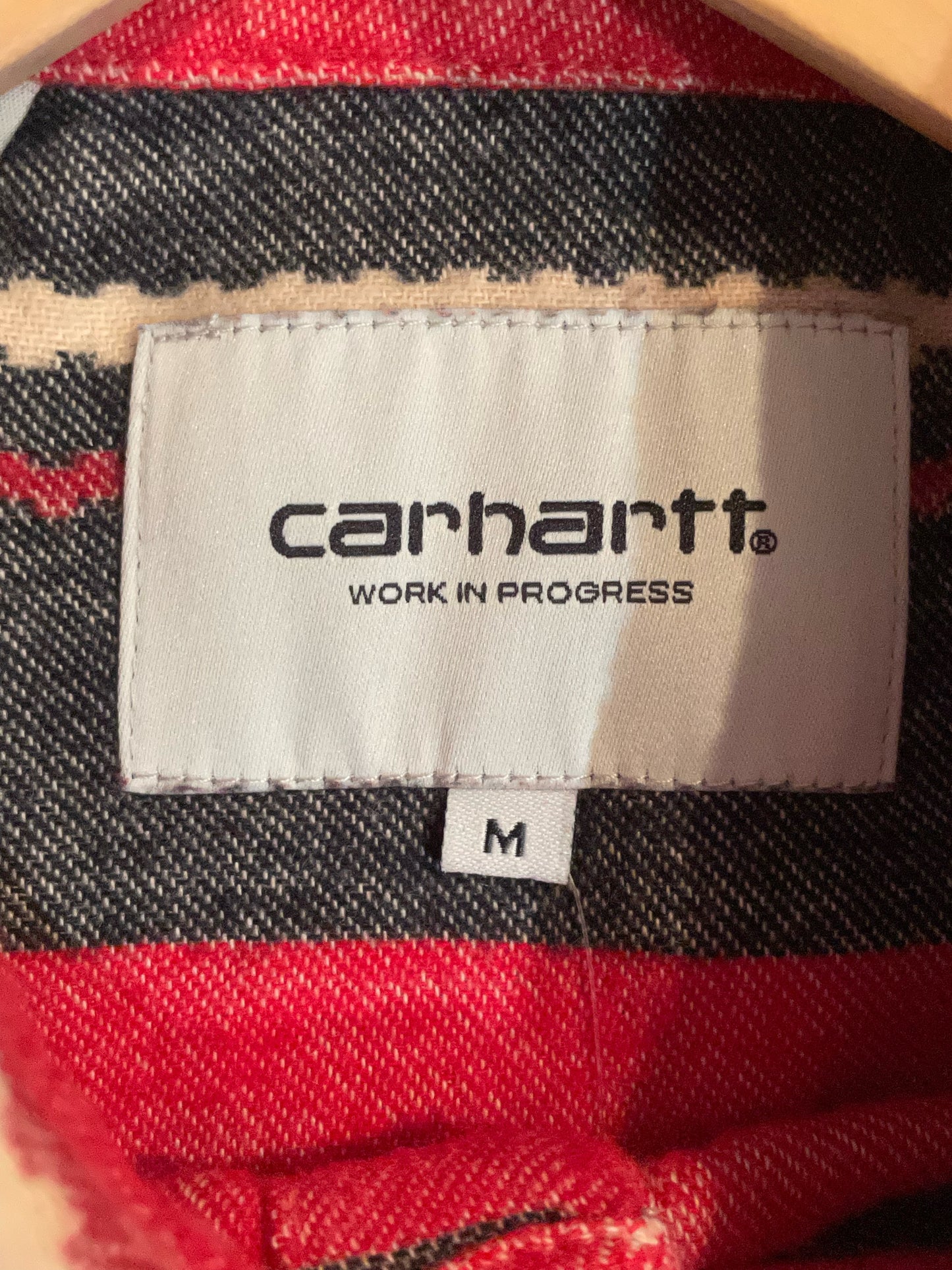 CARHARTT FLANNEL LINED INDIAN SHIRT  SZ: M