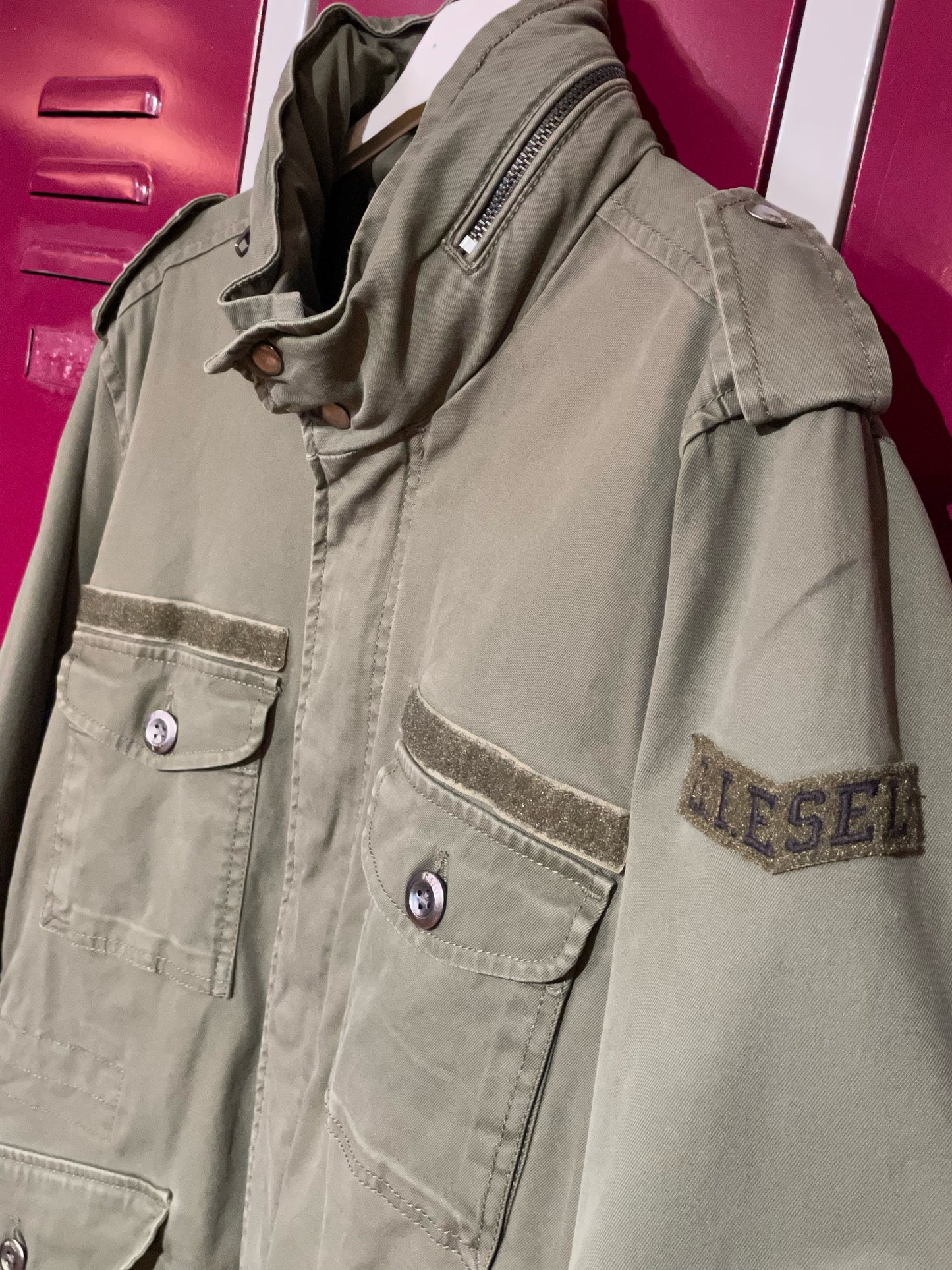 DIESEL MILITARY FIELD M65 JACKET SZ: M