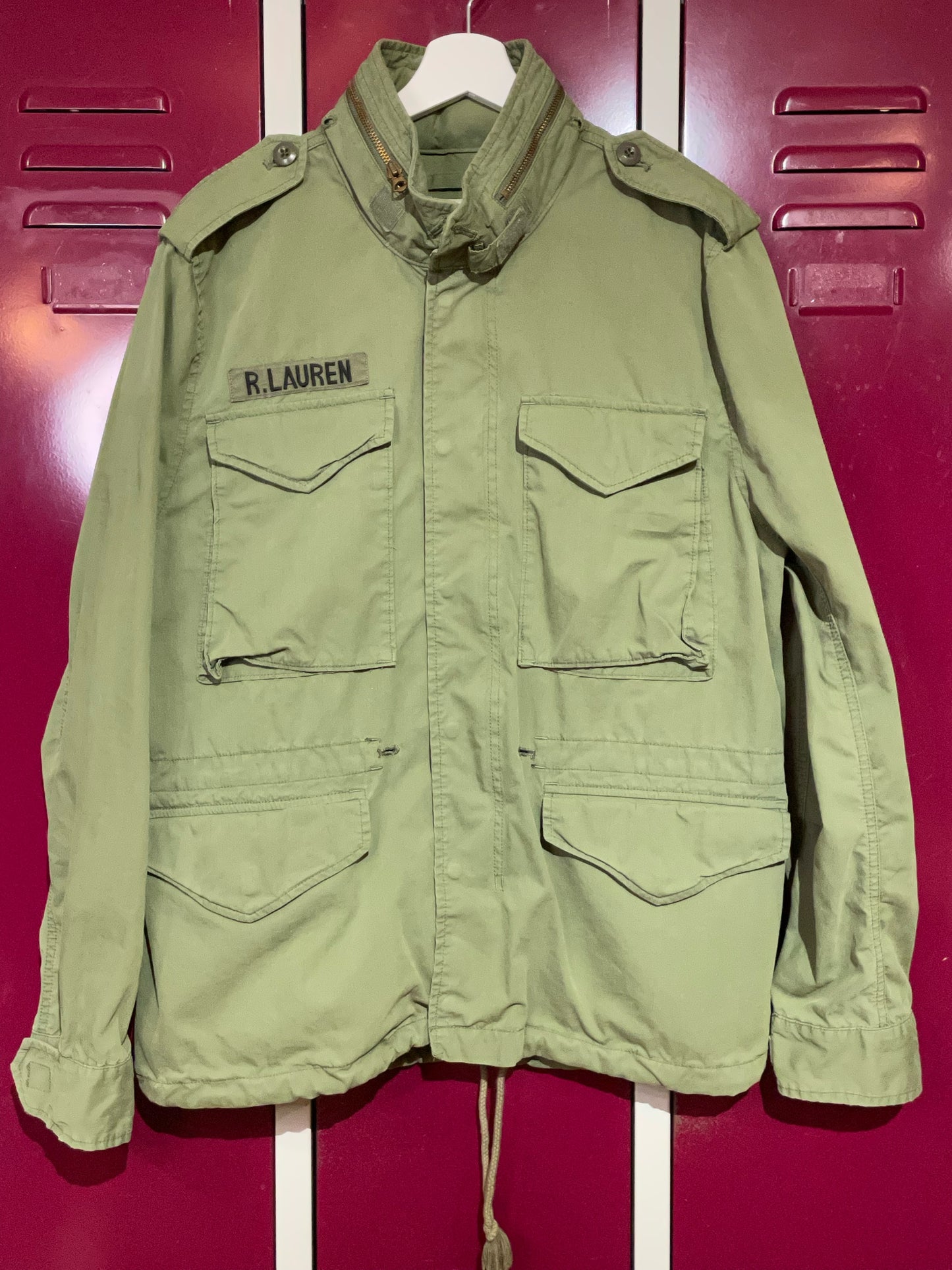 RALPH LAUREN MILITARY M65 FIELD JACKET SZ: M