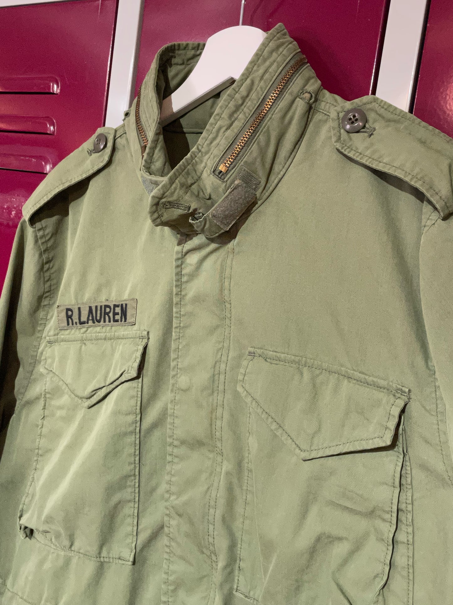 RALPH LAUREN MILITARY M65 FIELD JACKET SZ: M