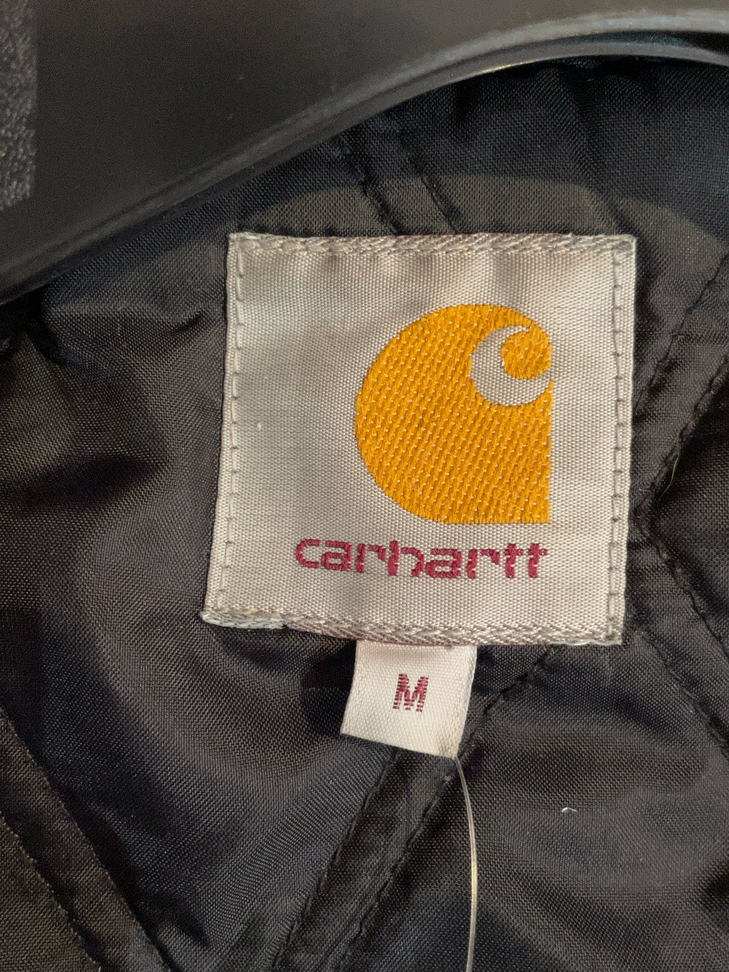 CARHARTT VINTAGE BROWN ZIP UP HOODED SZ: M