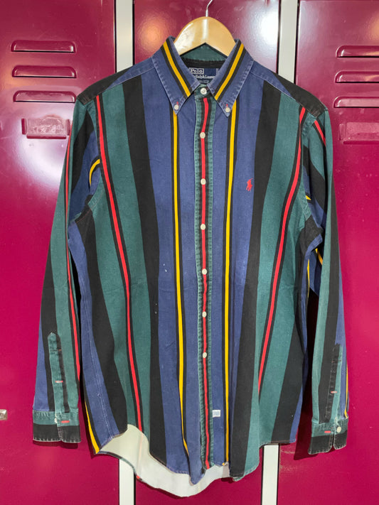 RALPH LAUREN VINTAGE LIGNE DENIM SHIRT SZ: L
