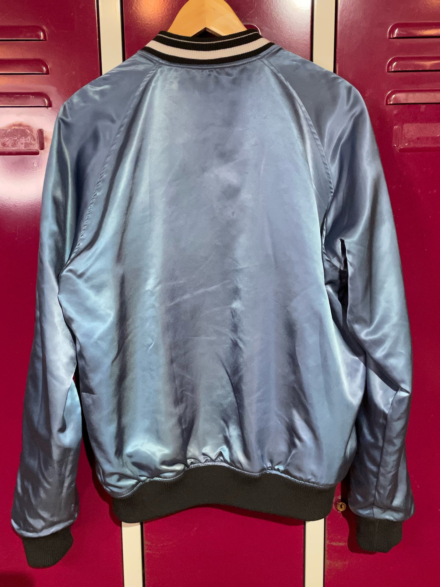 DIESEL REVERSIBLE SATIN SOUVENIR JACKET SZ: M