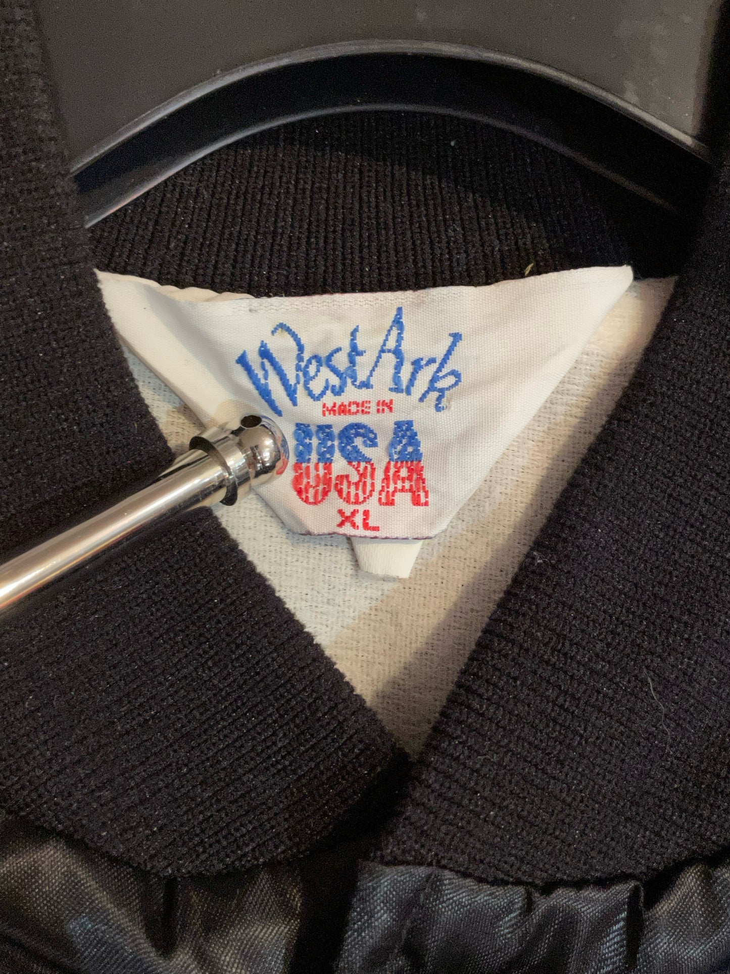 PONTIAC VINTAGE SATIN JACKET MADE IN USA SZ: XL