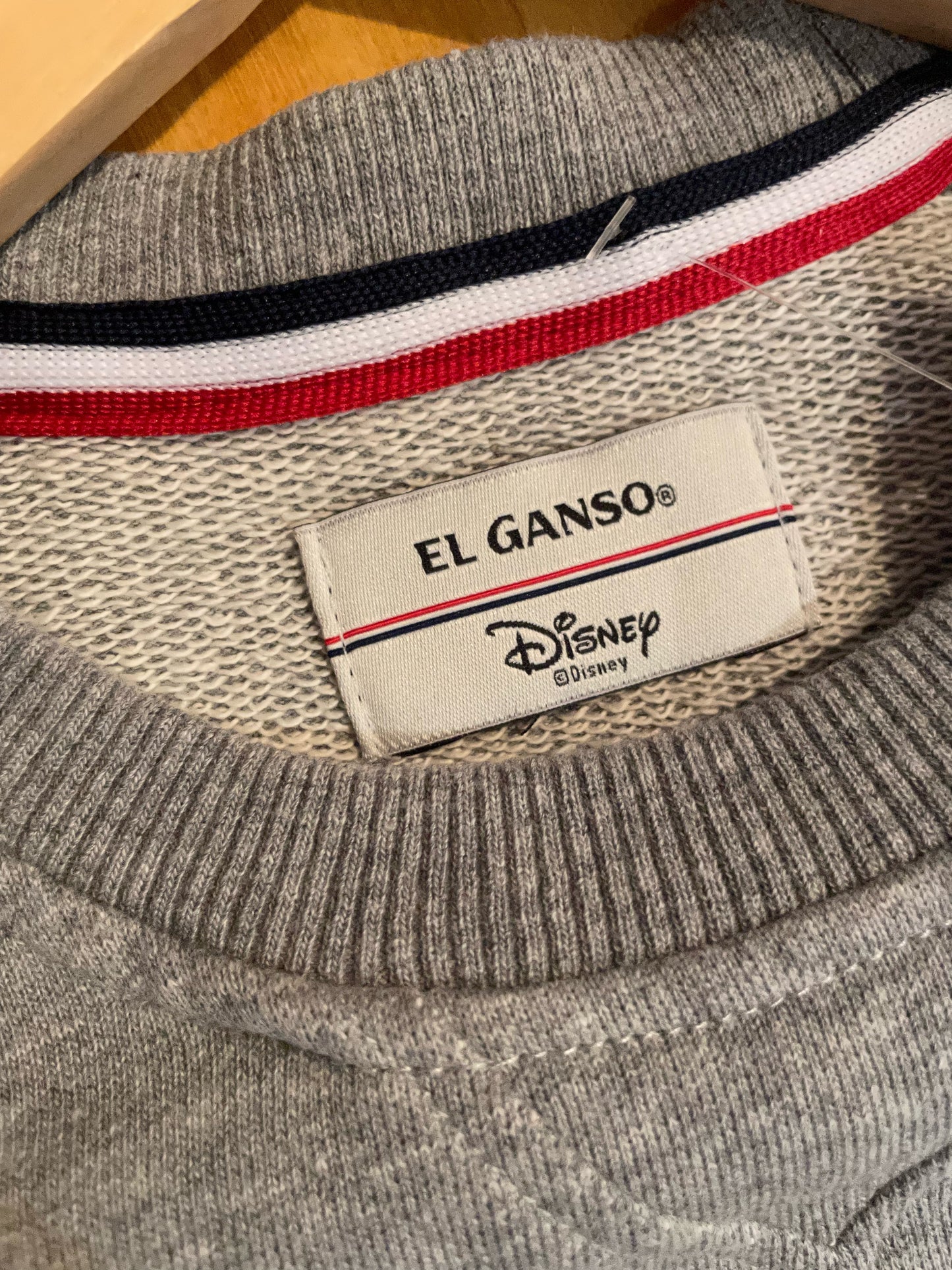 GANSO x DISNEY MICKEY CREWNECK SWEATSHIRT SZ: M