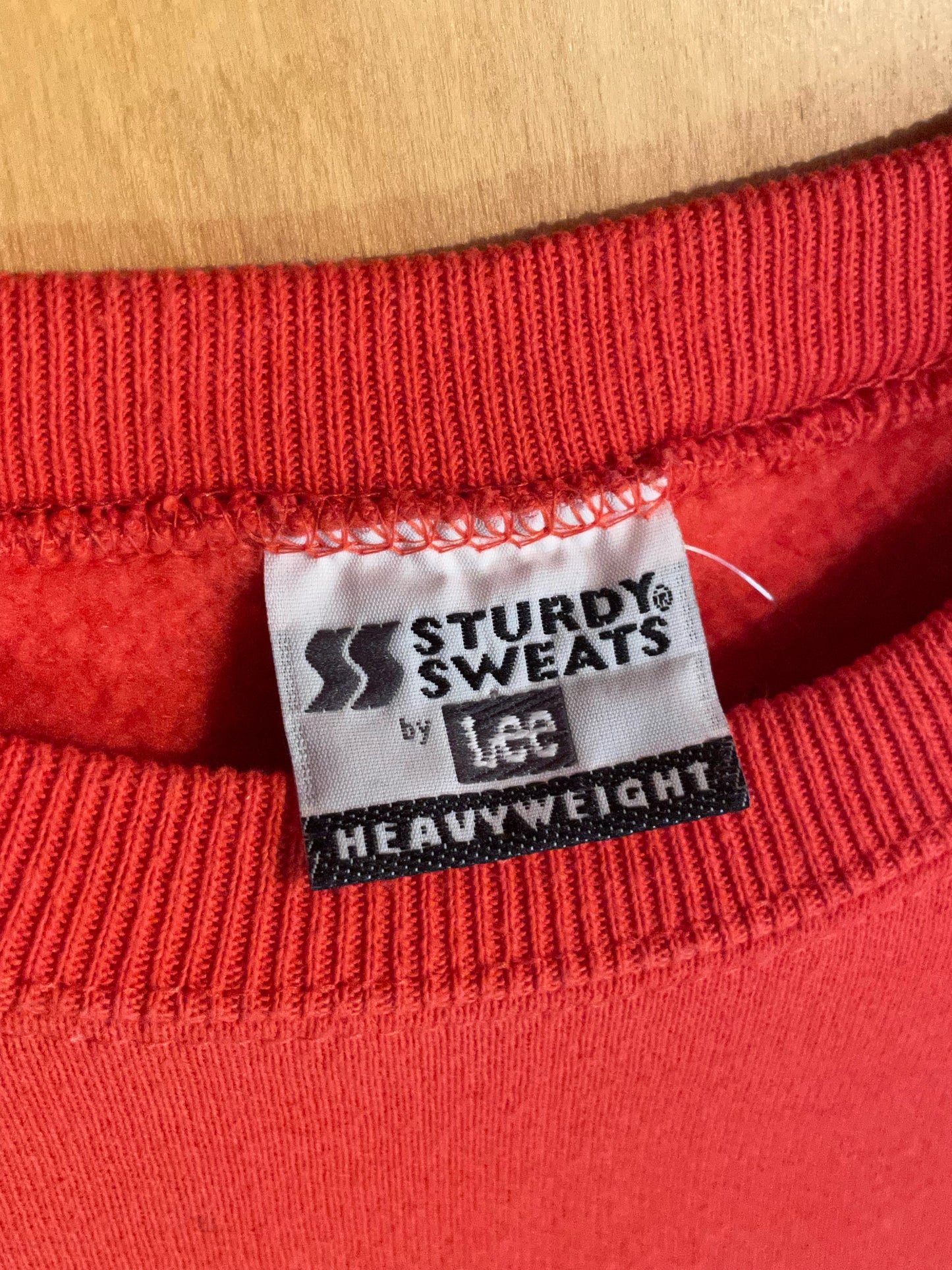 LEE 90s VINTAGE CREWNECK SWEATSHIRT SZ: L