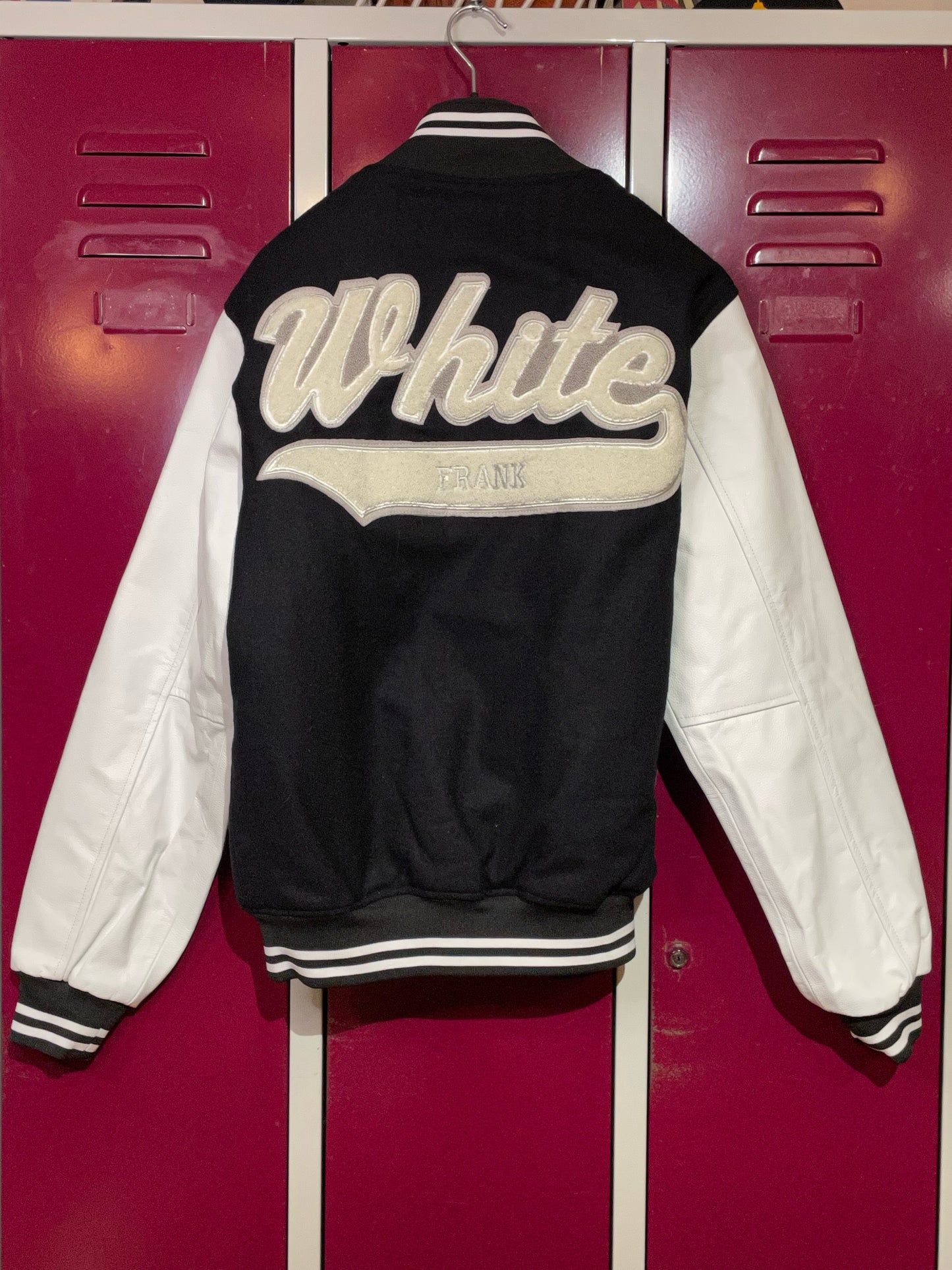 THE FIRST REAL BRAND BRAND NEW VARSITY JACKET SZ: L
