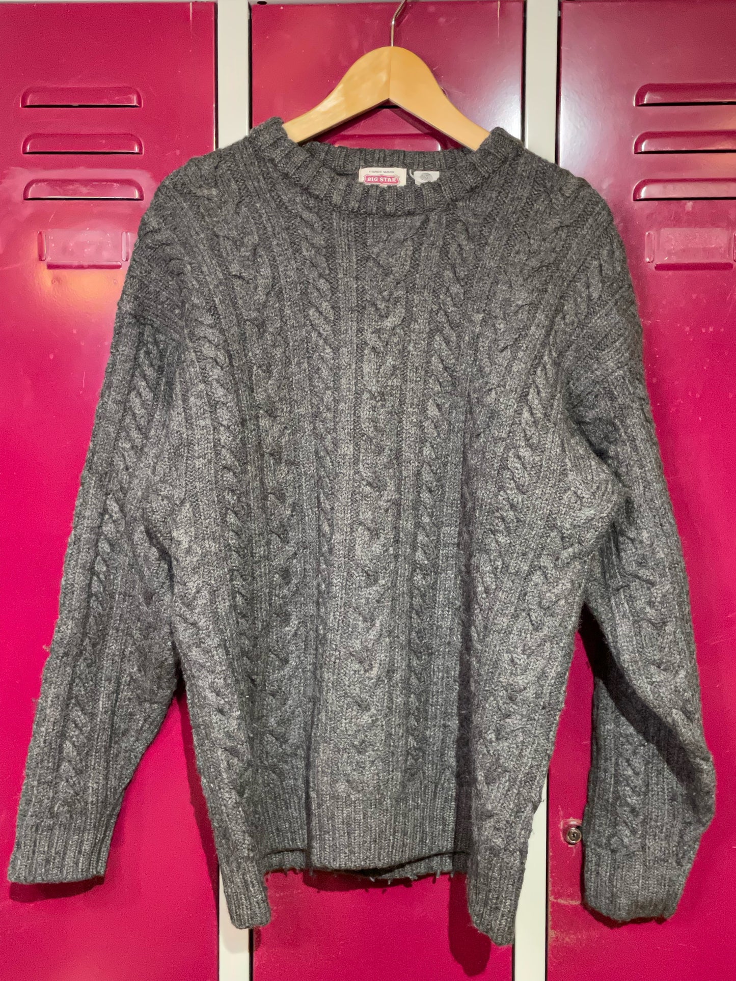 VINTAGE BIG STAR PULLOVER SZ: L