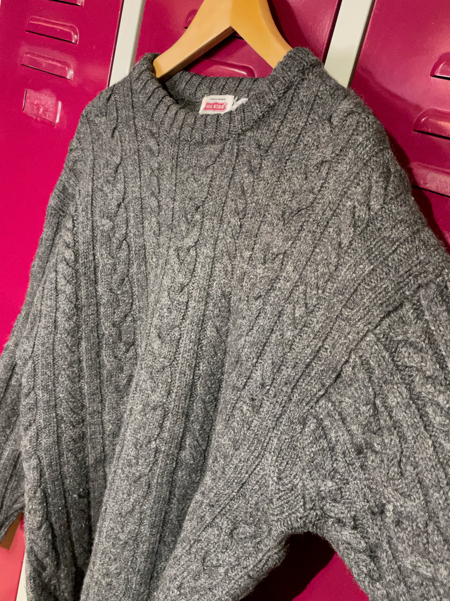 VINTAGE BIG STAR PULLOVER SZ: L