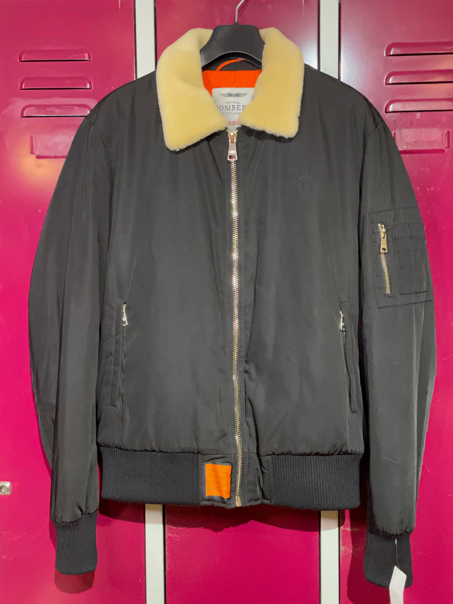 ORIGINAL BOMBERS FLIGHT JACKET SZ: XL