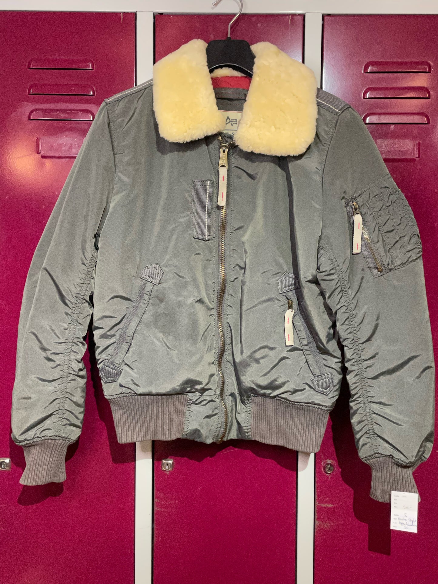ALPHA INDUSTRIES FLIGHT JACKET SZ: S