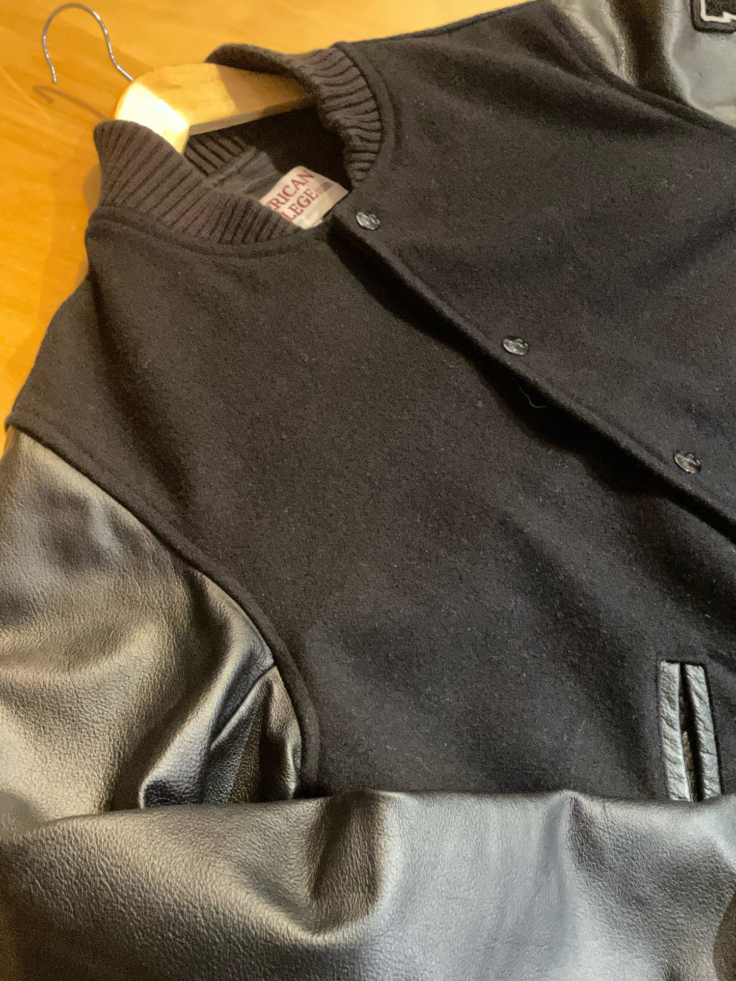 AMERICAN COLLEGE VARSITY JACKET SZ: S