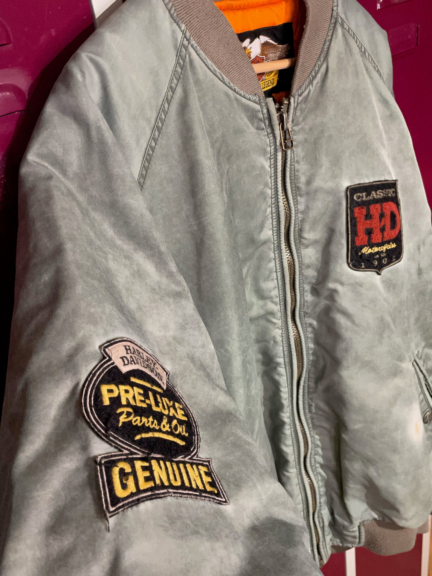 HARLEY DAVIDSON BOMBER JACKET SZ: XL