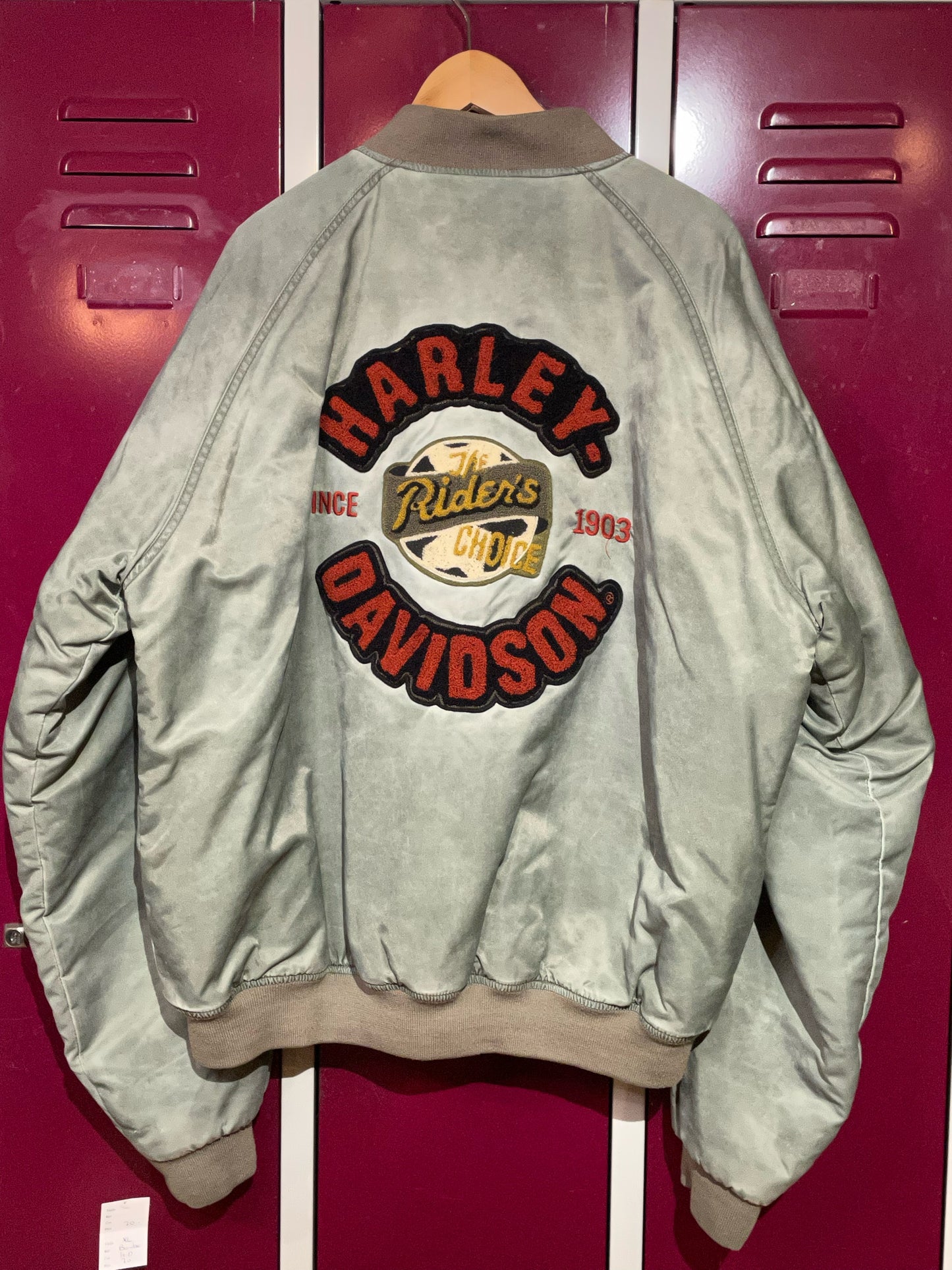 HARLEY DAVIDSON BOMBER JACKET SZ: XL