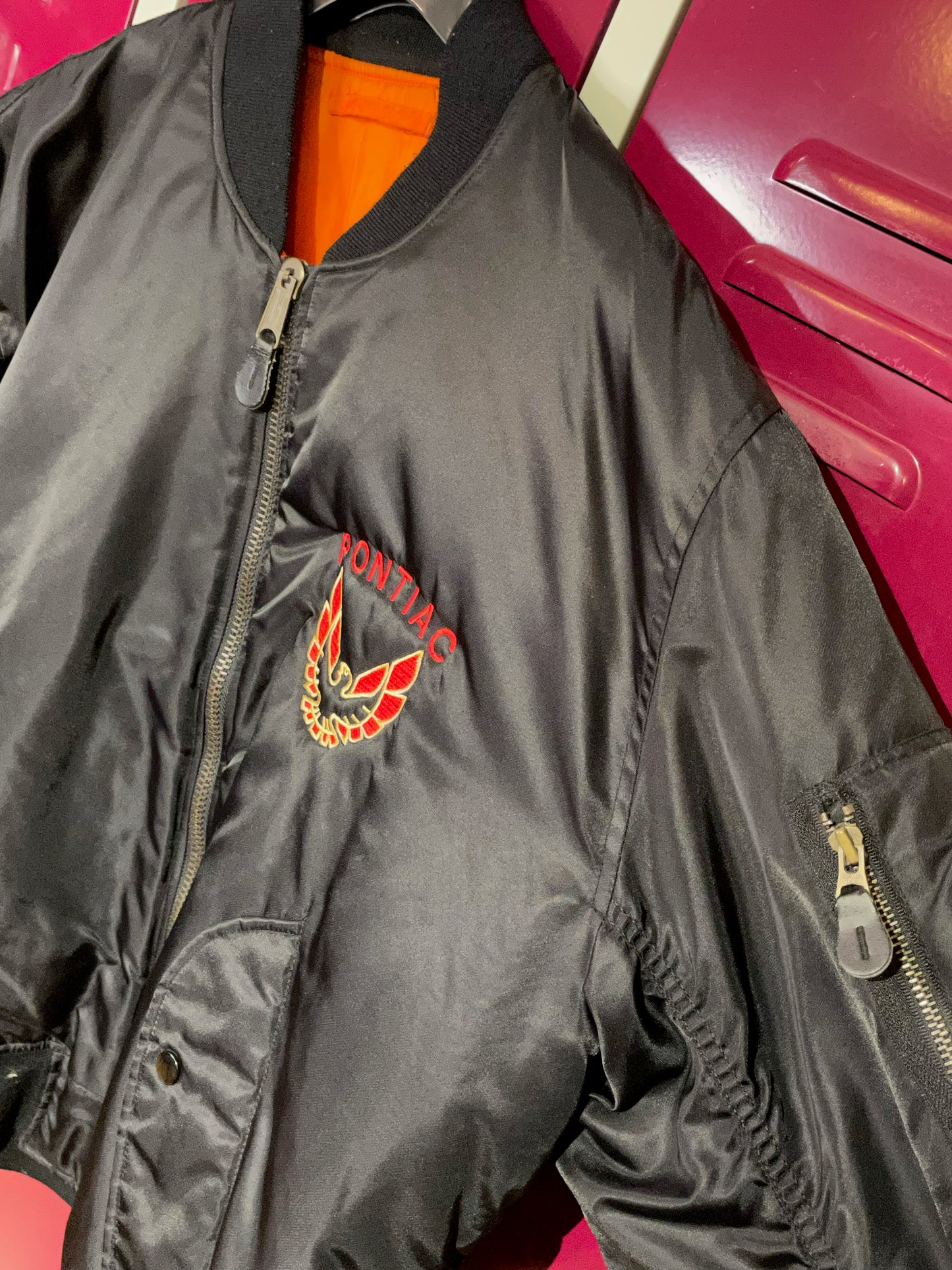 PONTIAC BOMBER JACKET SZ: L