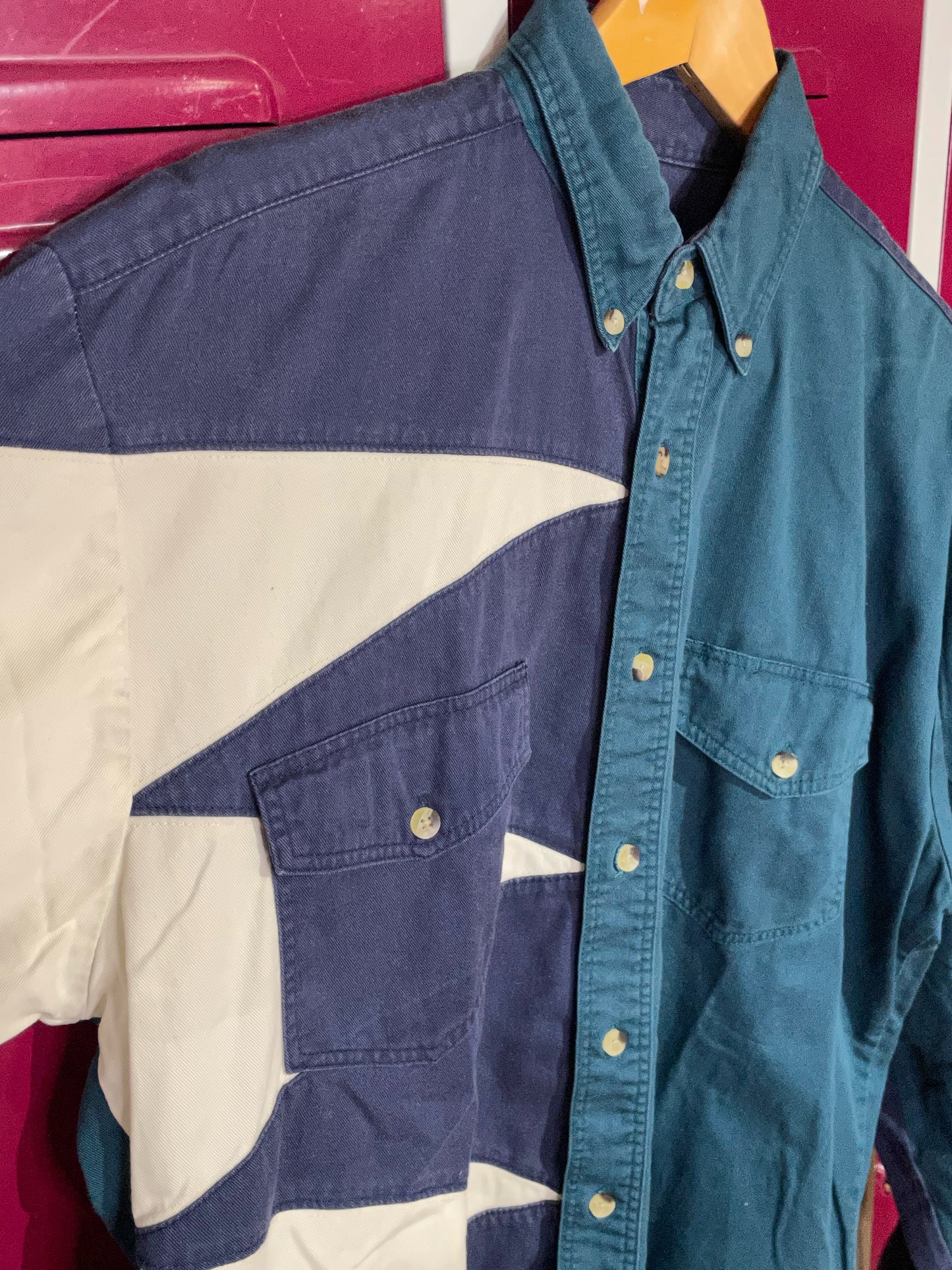 WRANGLER VINTAGE WESTERN SHIRT SZ: M