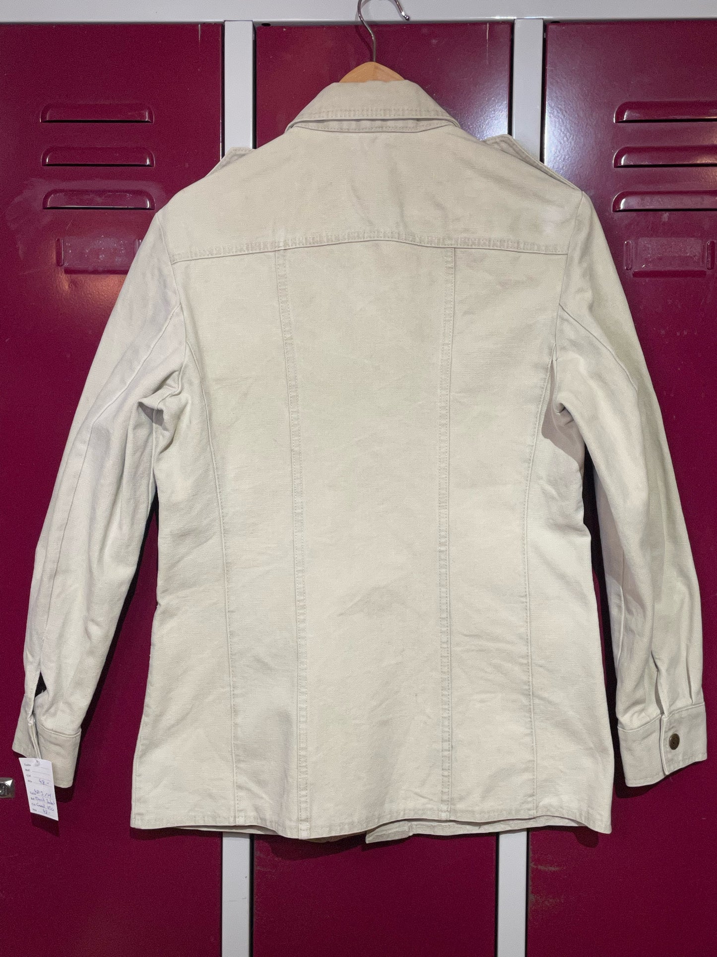 CAMEL DISIGNED BY FOURMAN VINTAGE SAHARIAN JACKET SZ: 48=M
