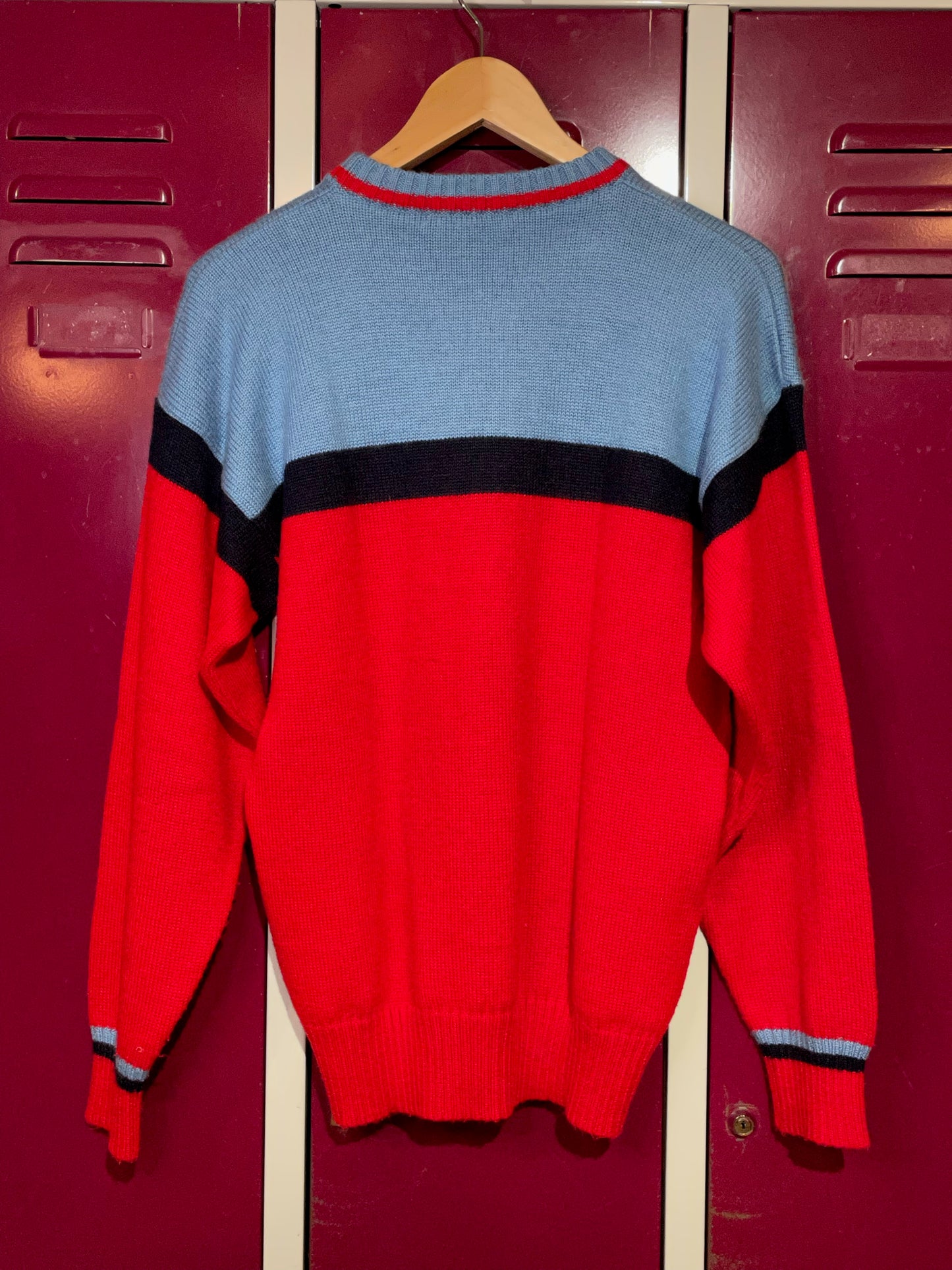 FILA VINTAGE MADE IN ITALY PULLOVER SZ: 36=S