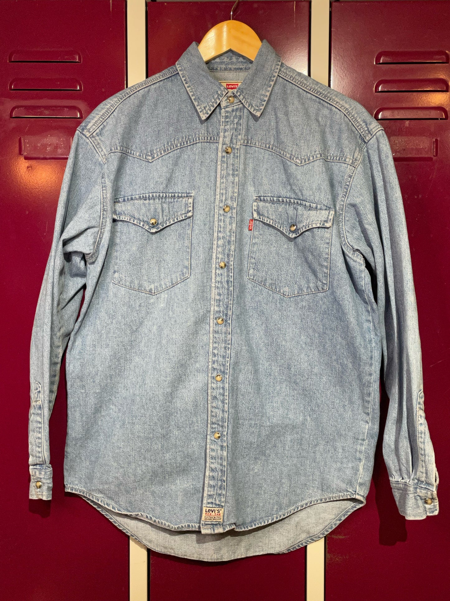 LEVI'S VINTAGE DENIM SHIRT  SZ: S