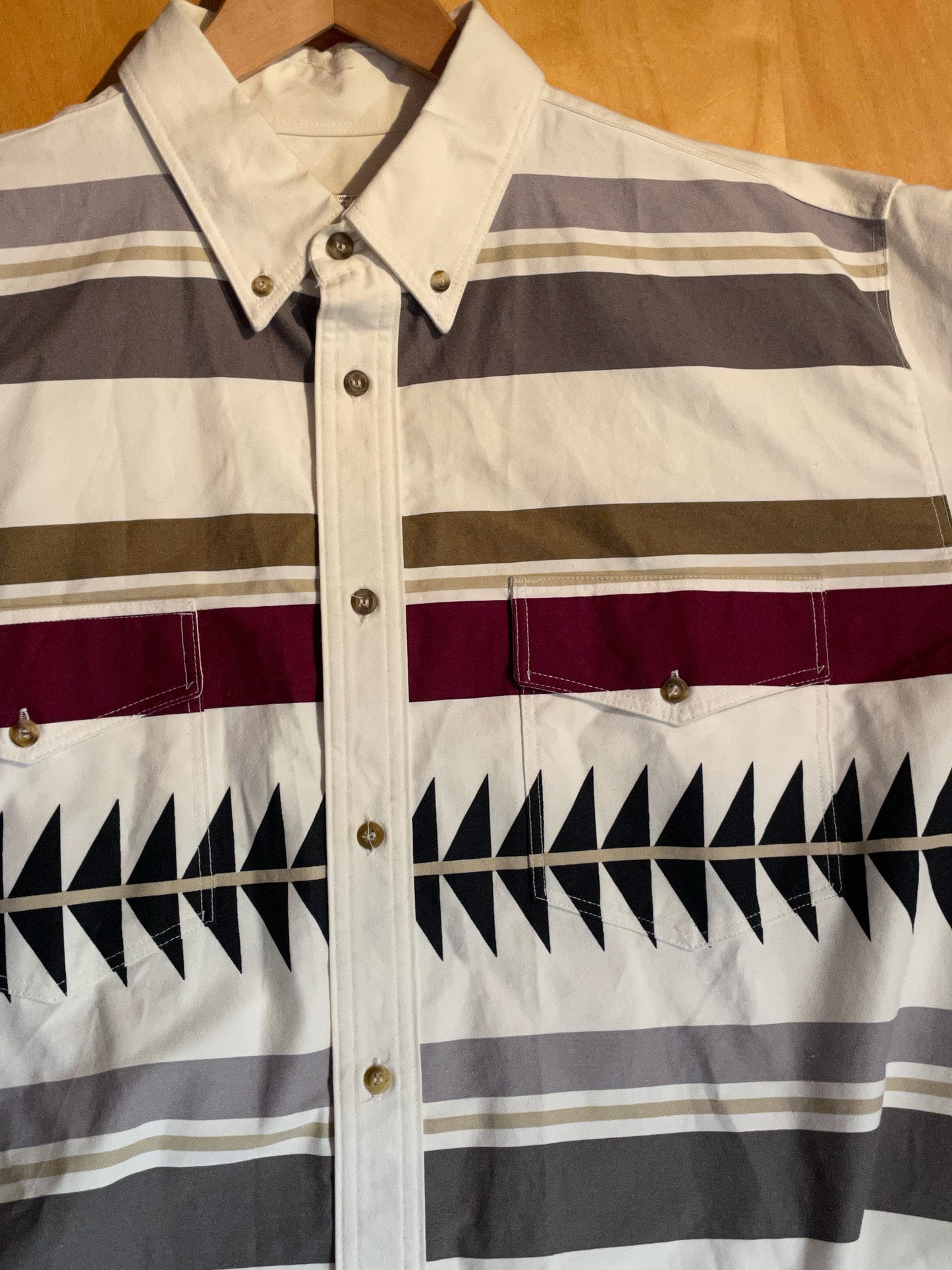 EXPRESS RIDER VINTAGE WESTERN SHIRT  SZ: L