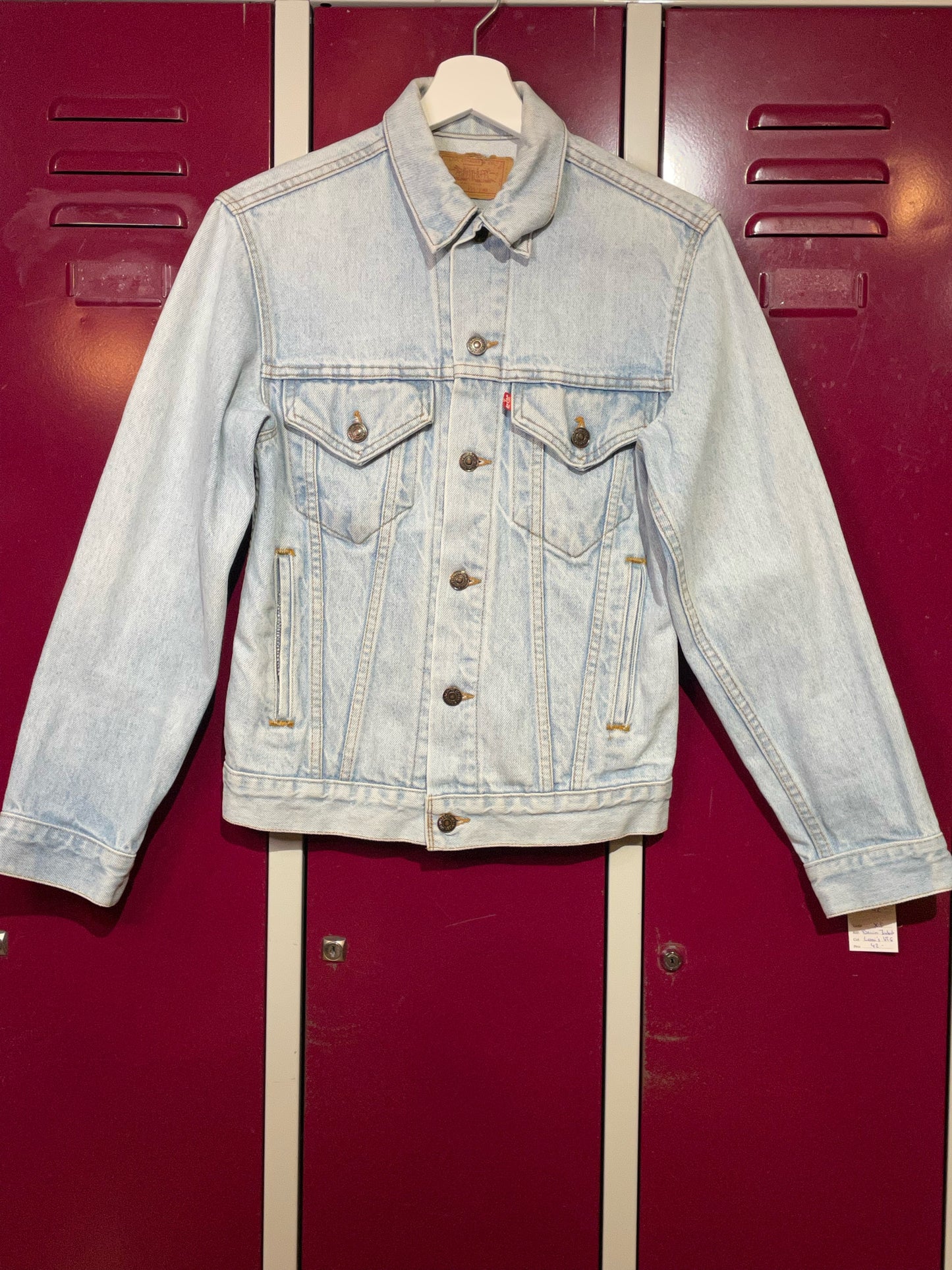 LEVI'S VINTAGE DENIM TRUCKER JACKET SZ: XS